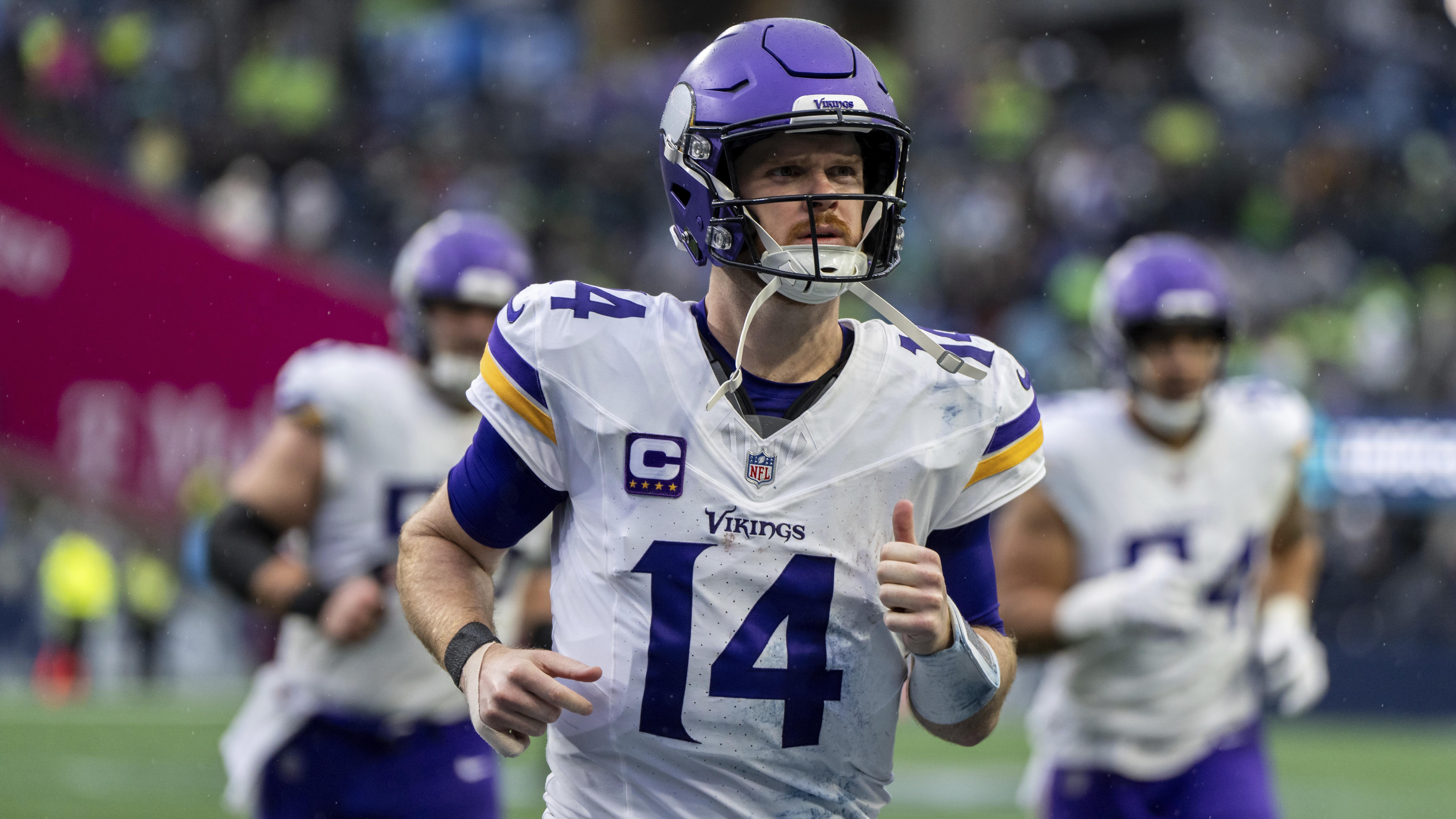 Vikings Darnold Football