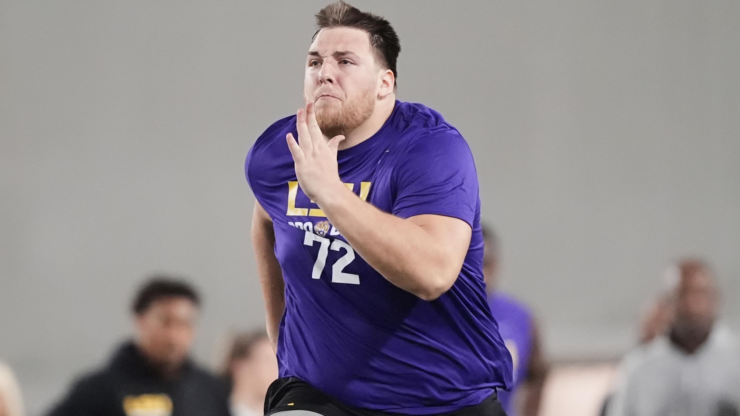 LSU Pro Day Football
