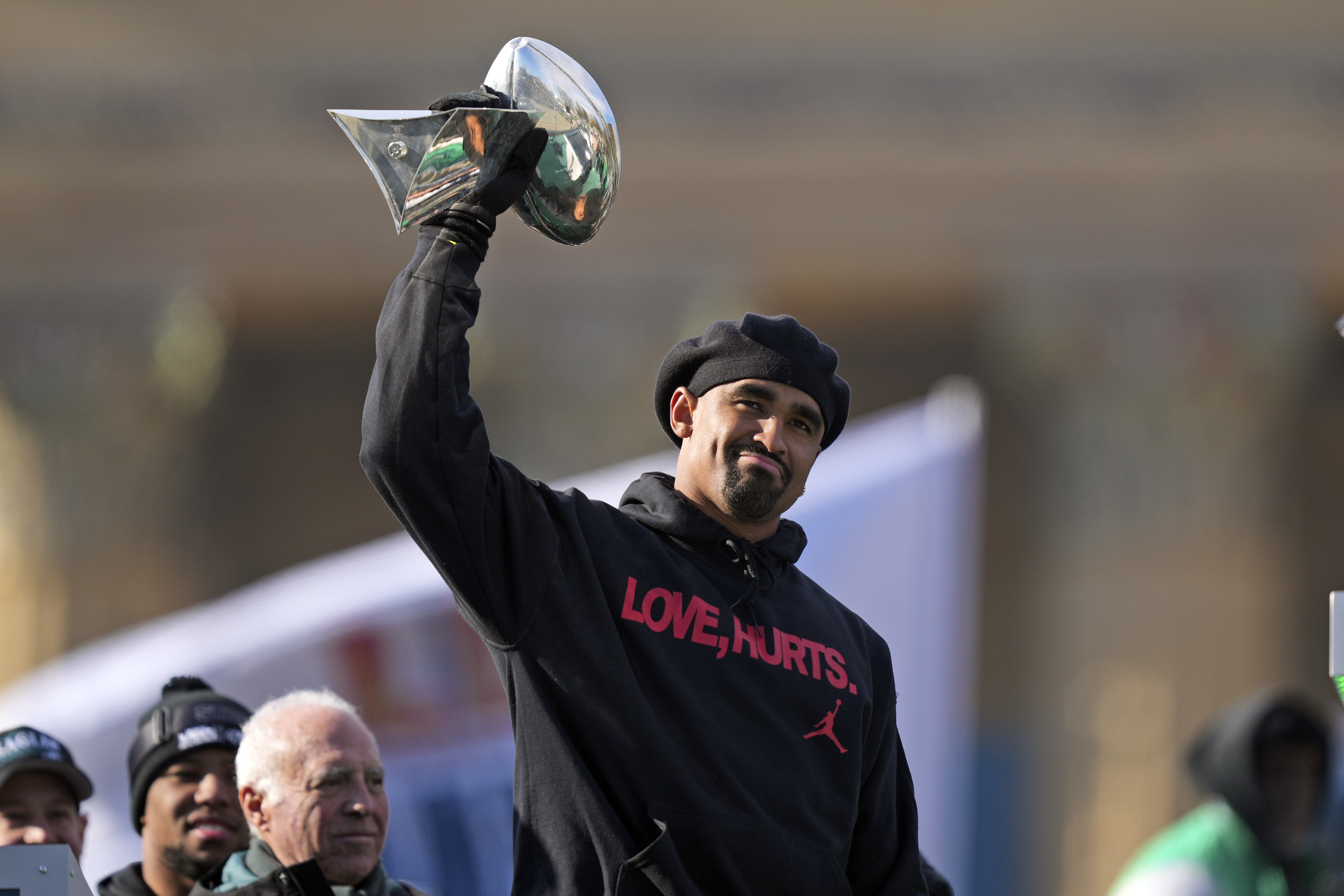 APTOPIX Super Bowl Eagles Parade Football