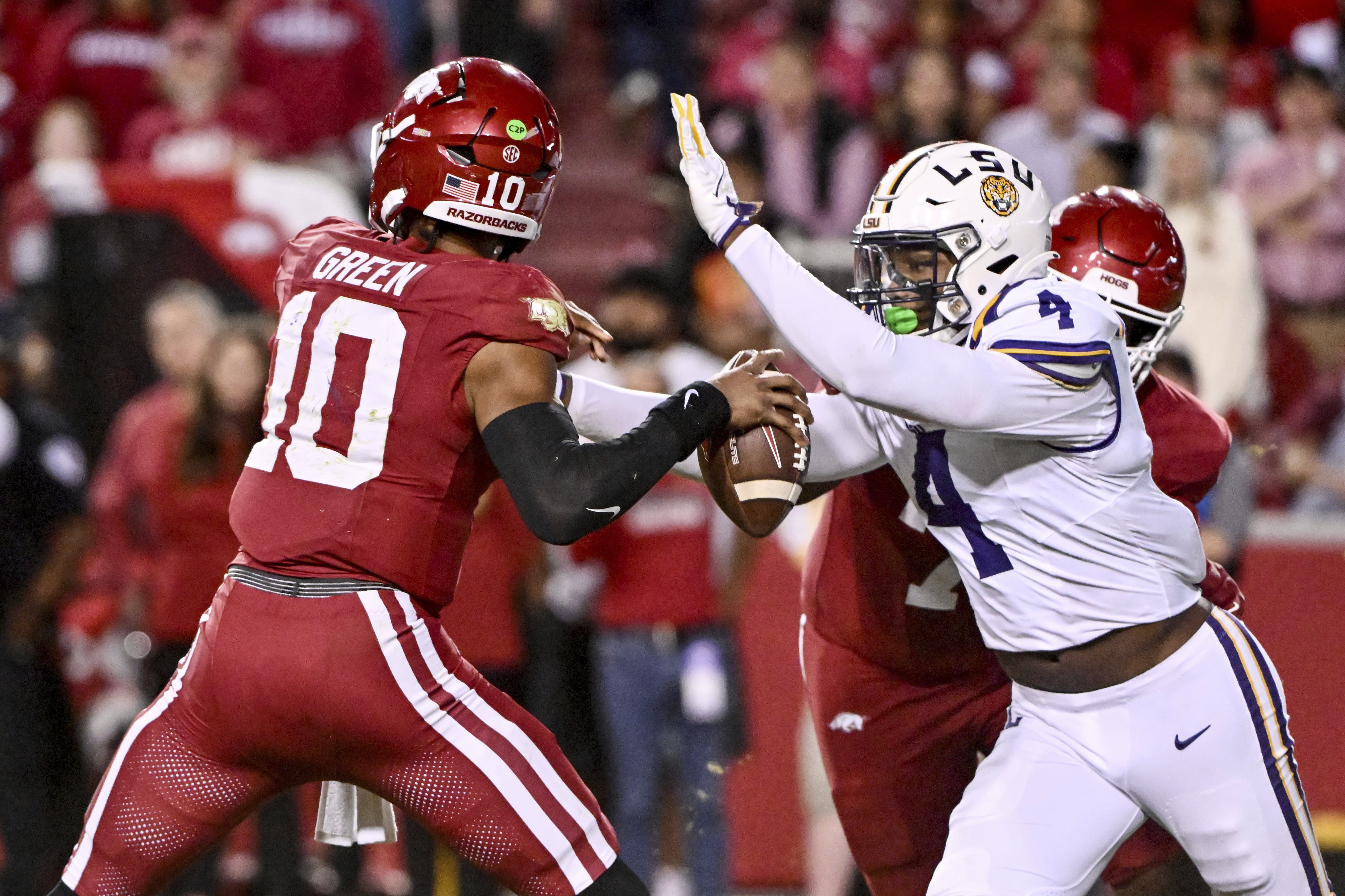 LSU Arkansas Football
