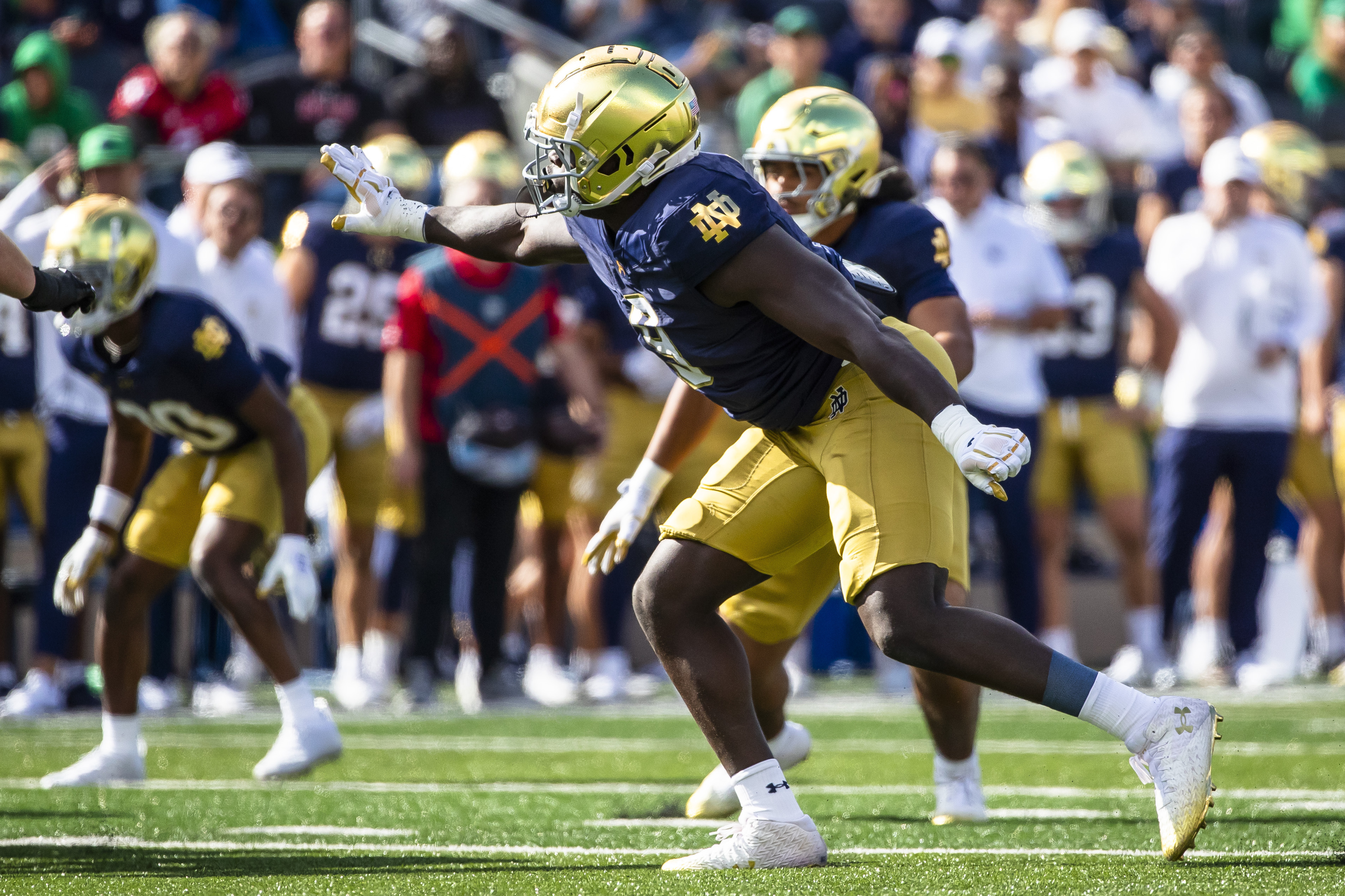 N Illinois Notre Dame Football