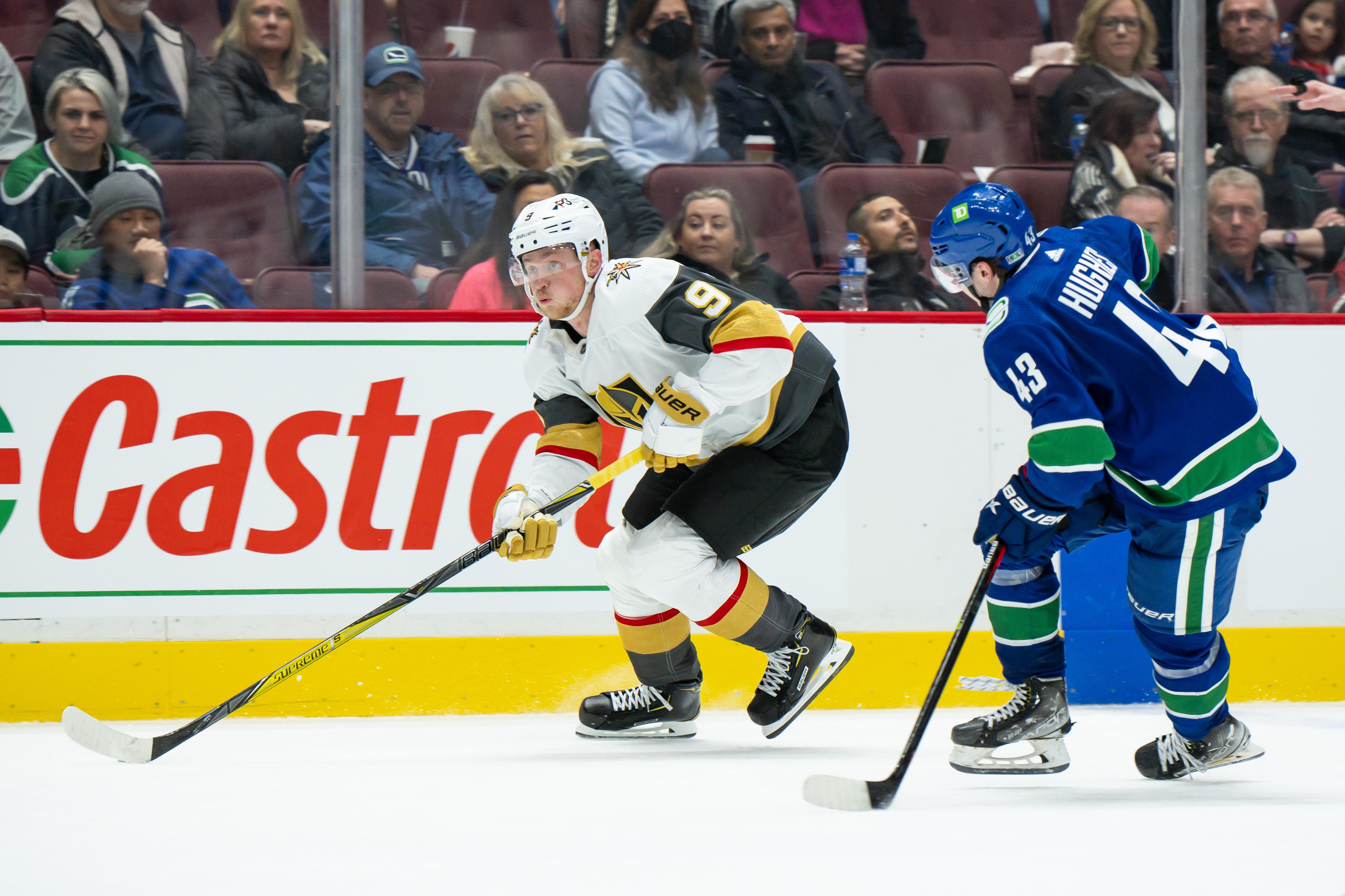 NHL: APR 03 Golden Knights at Canucks