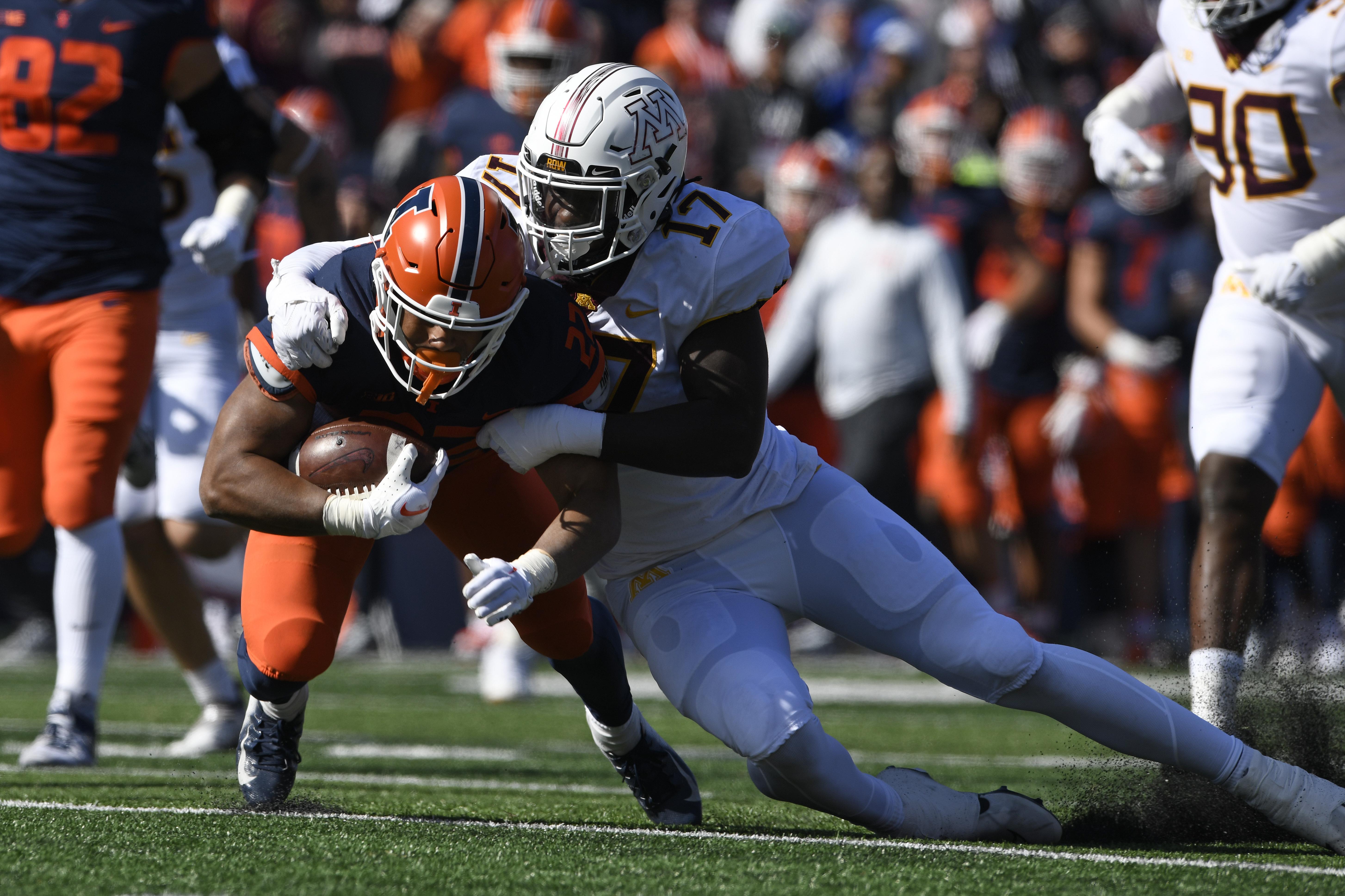 COLLEGE FOOTBALL: OCT 15 Minnesota at Illinois