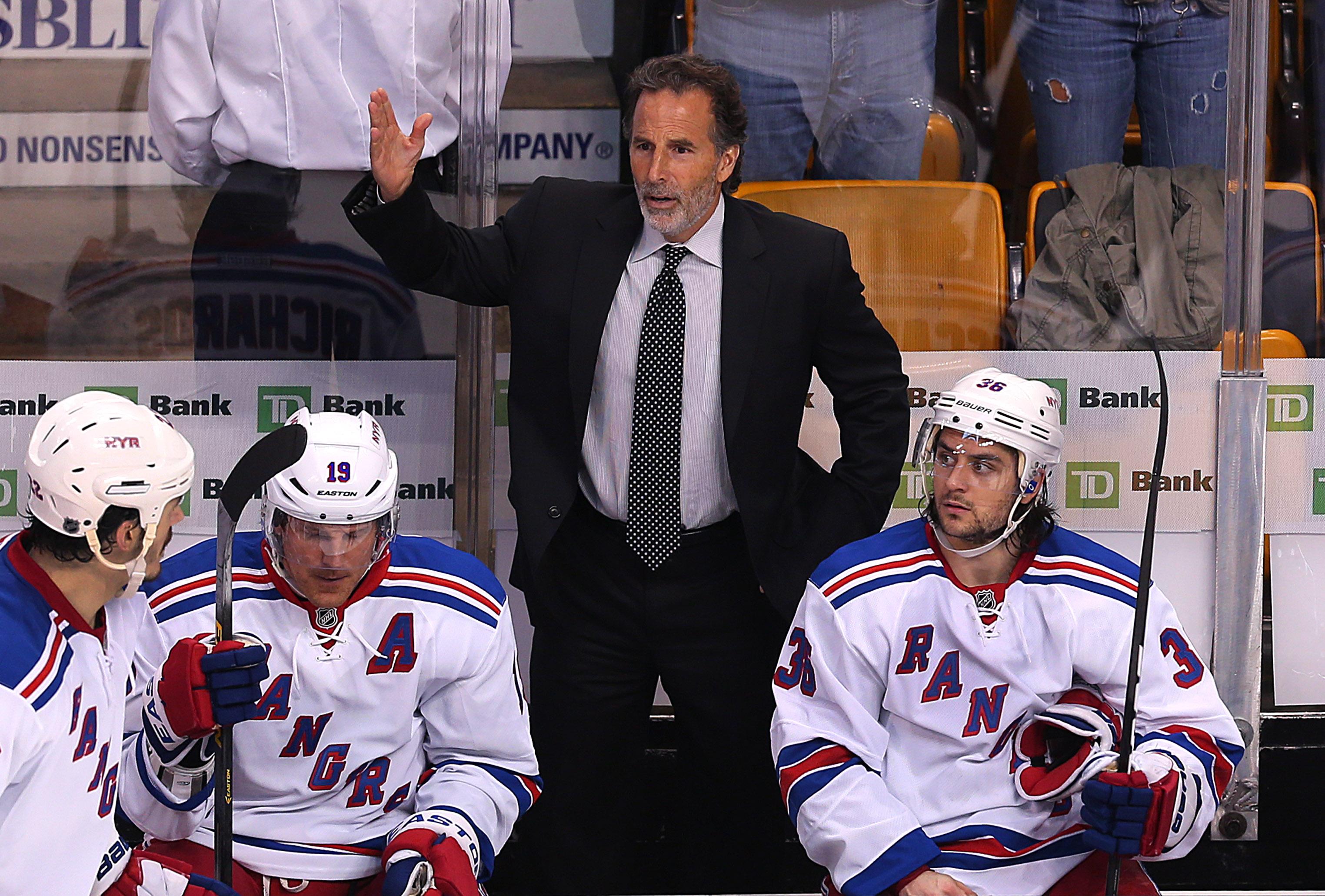 New York Rangers Vs. Boston Bruins At TD Garden
