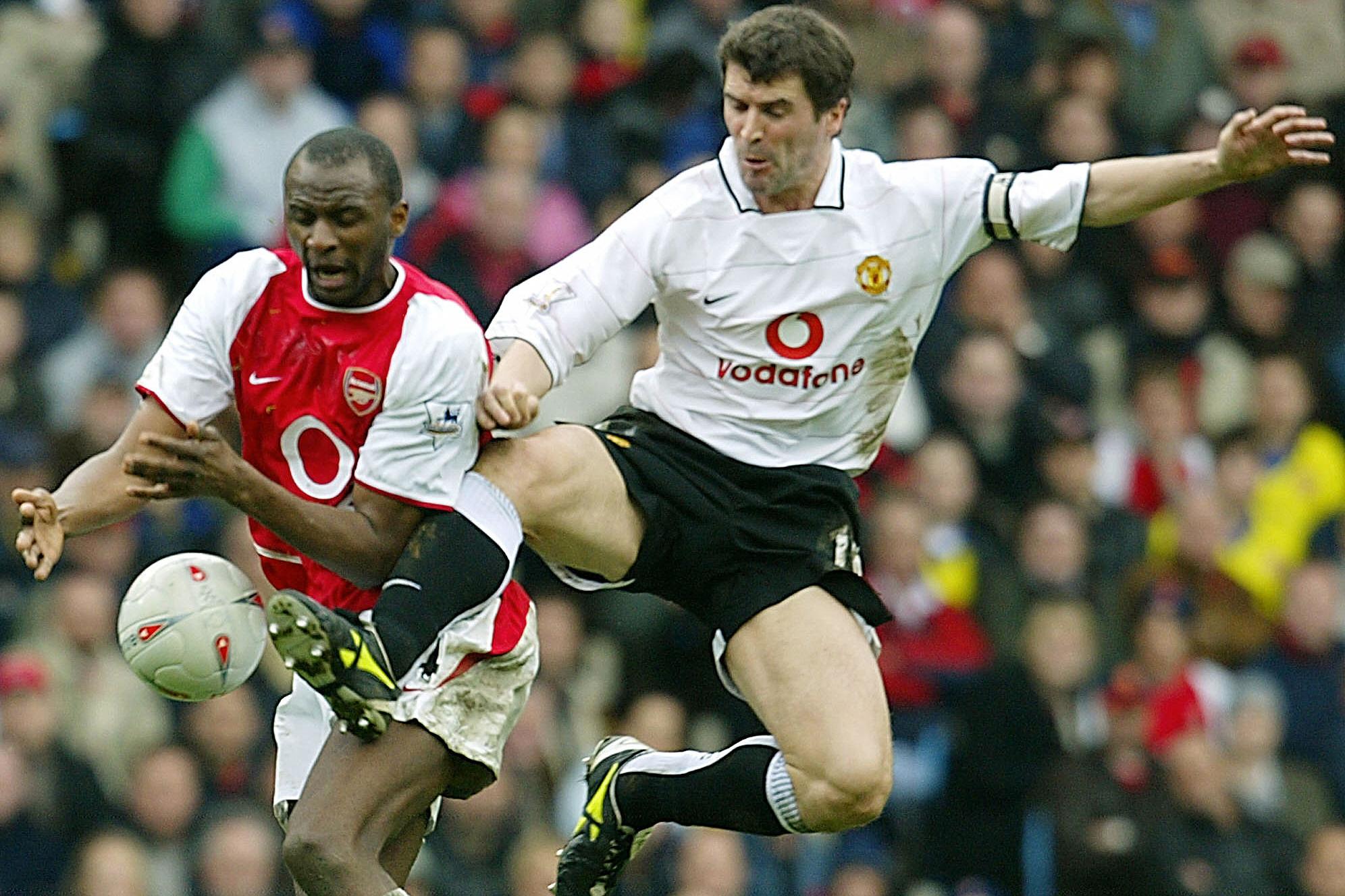 FBL-FA CUP-MANCHESTER UNITED-ARSENAL-KEANE-VIERIA