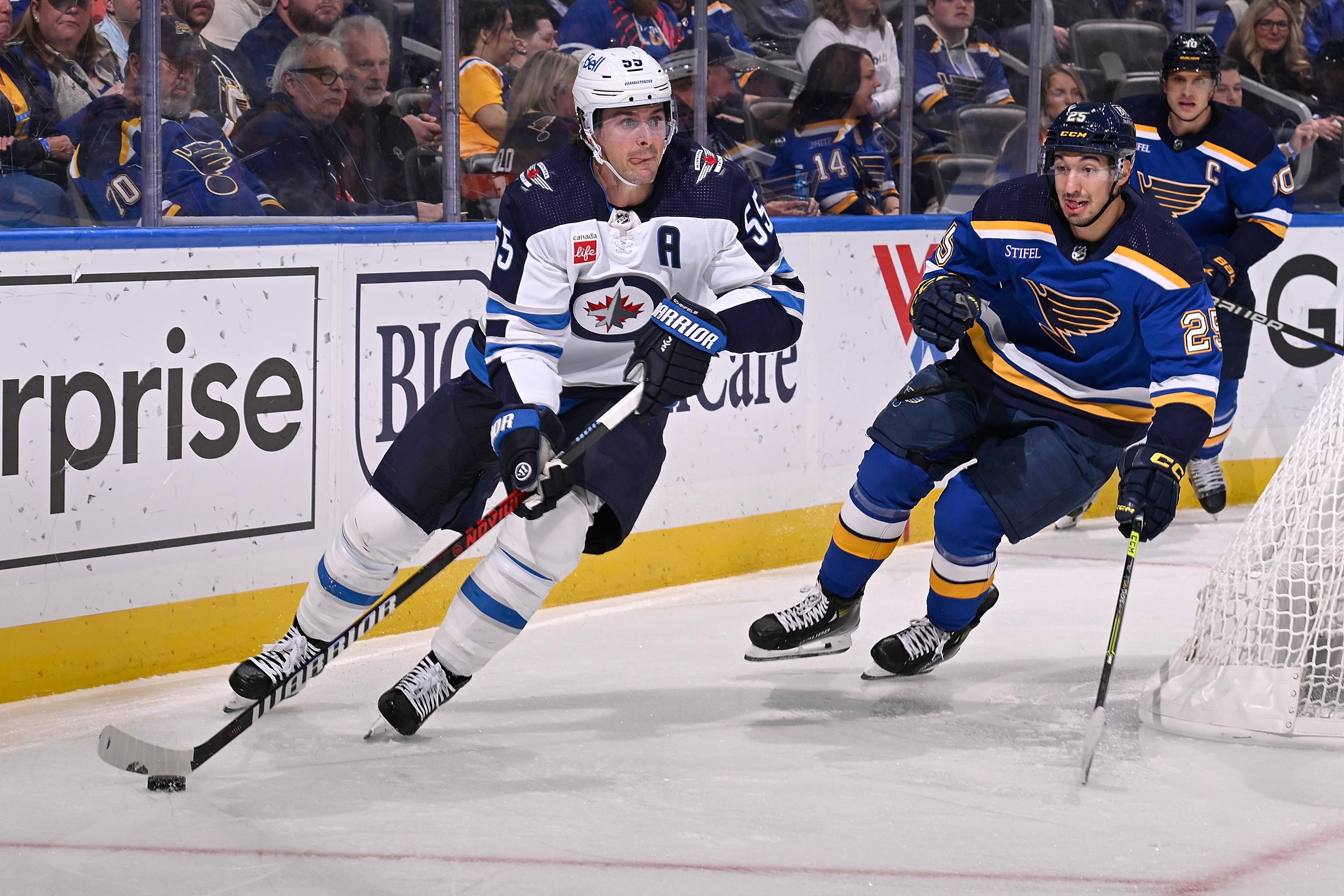 Winnipeg Jets v St Louis Blues