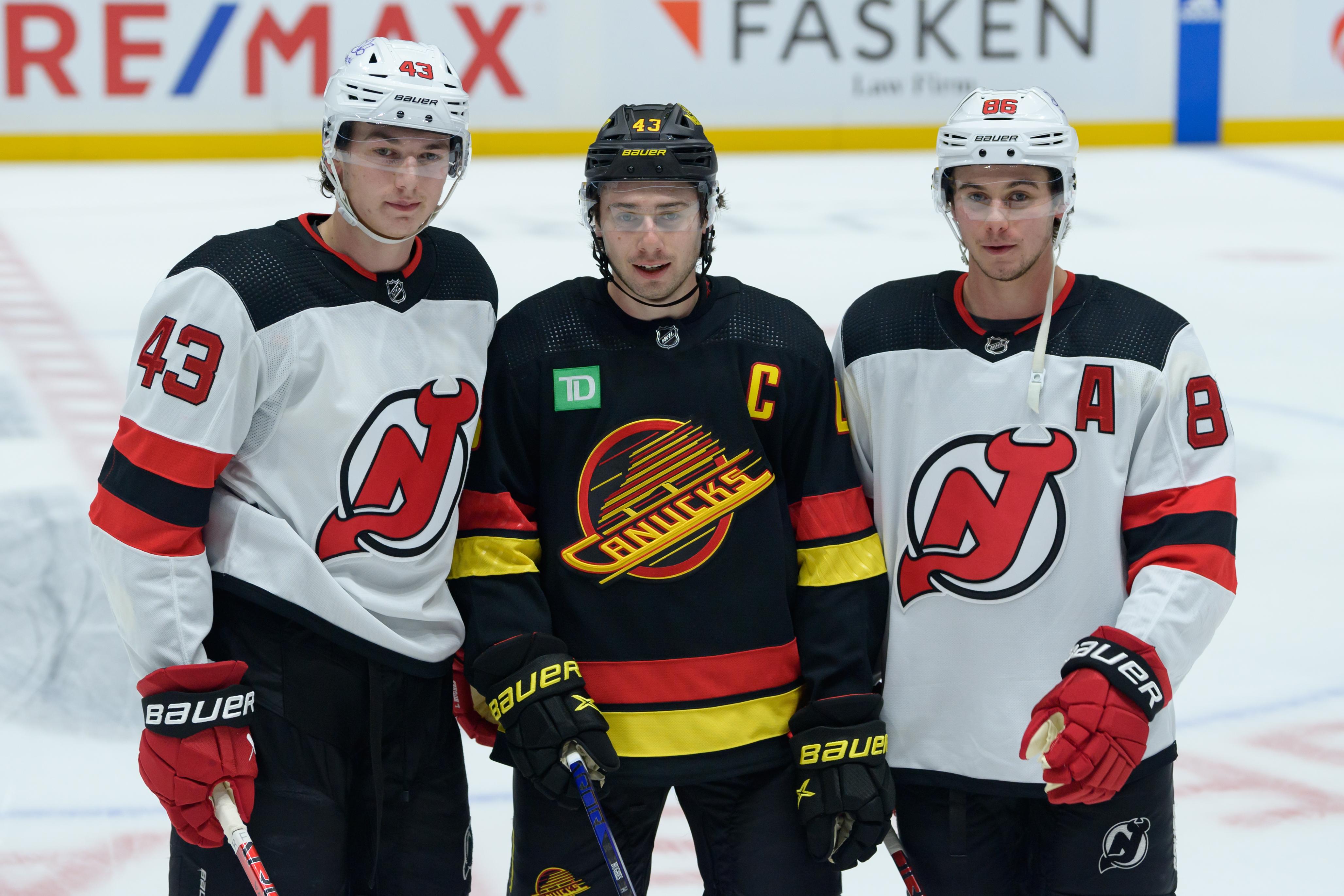 New Jersey Devils v Vancouver Canucks
