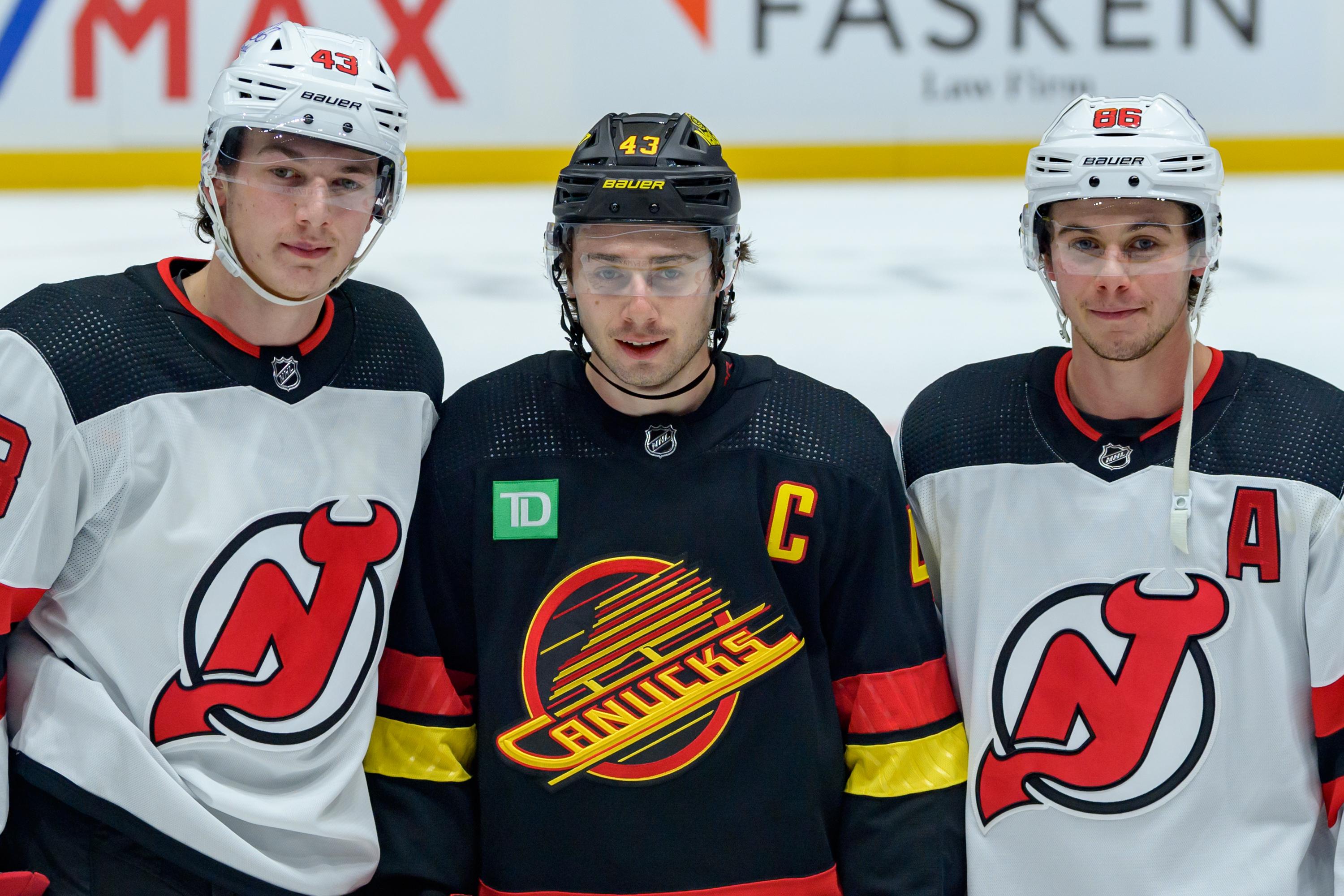 New Jersey Devils v Vancouver Canucks