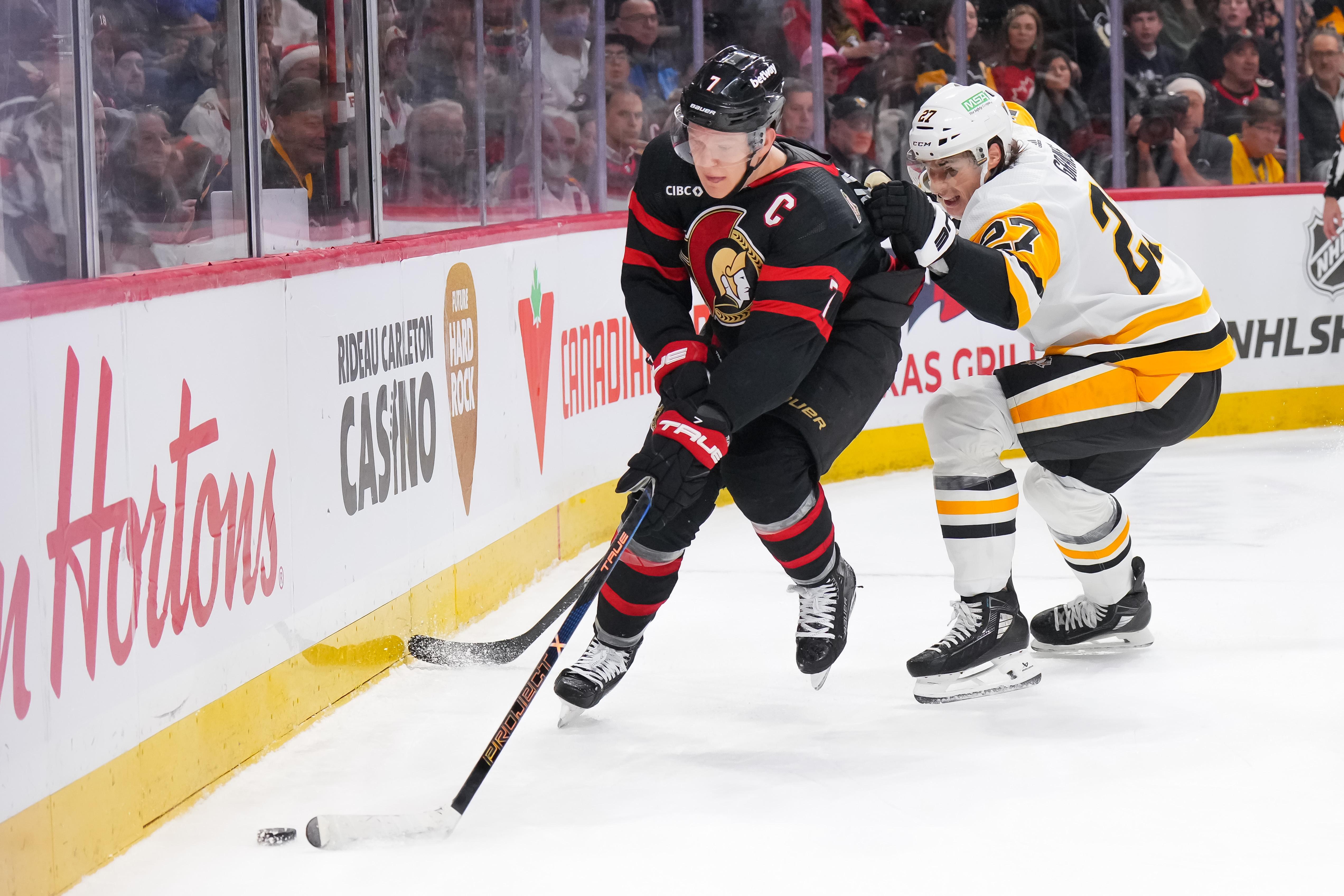 Pittsburgh Penguins v Ottawa Senators
