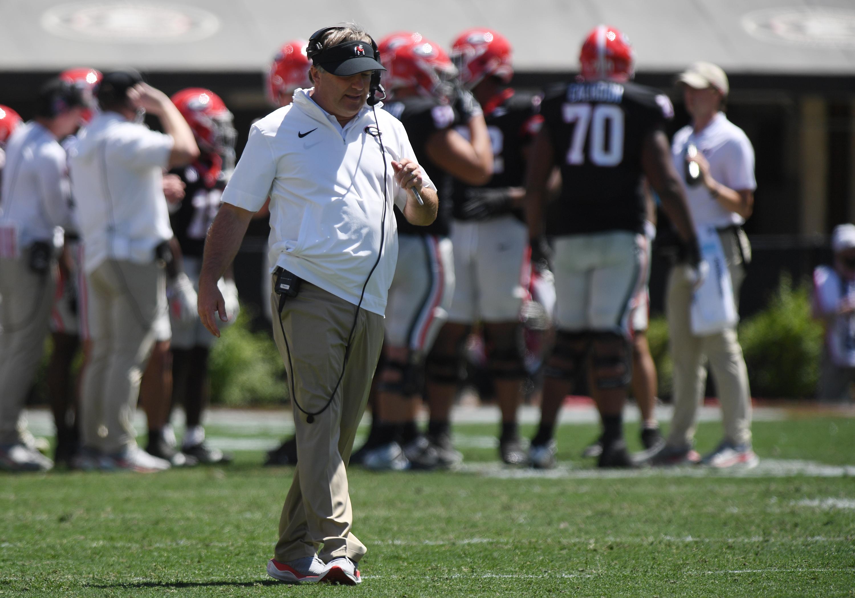 COLLEGE FOOTBALL: APR 13 Georgia Spring Game