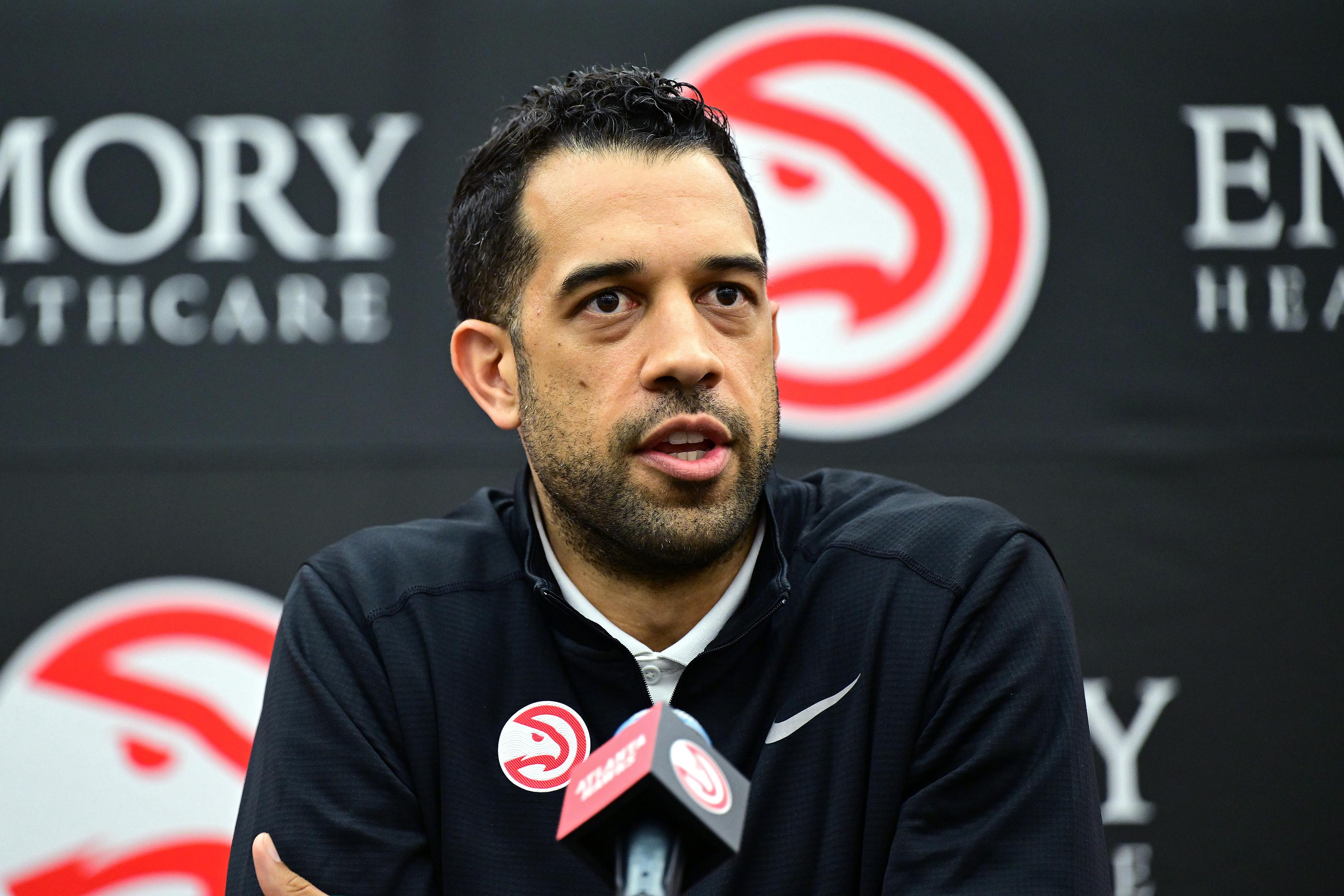 Atlanta Hawks Zaccharie Risacher and Nikola Djurisic Draft Press Conference