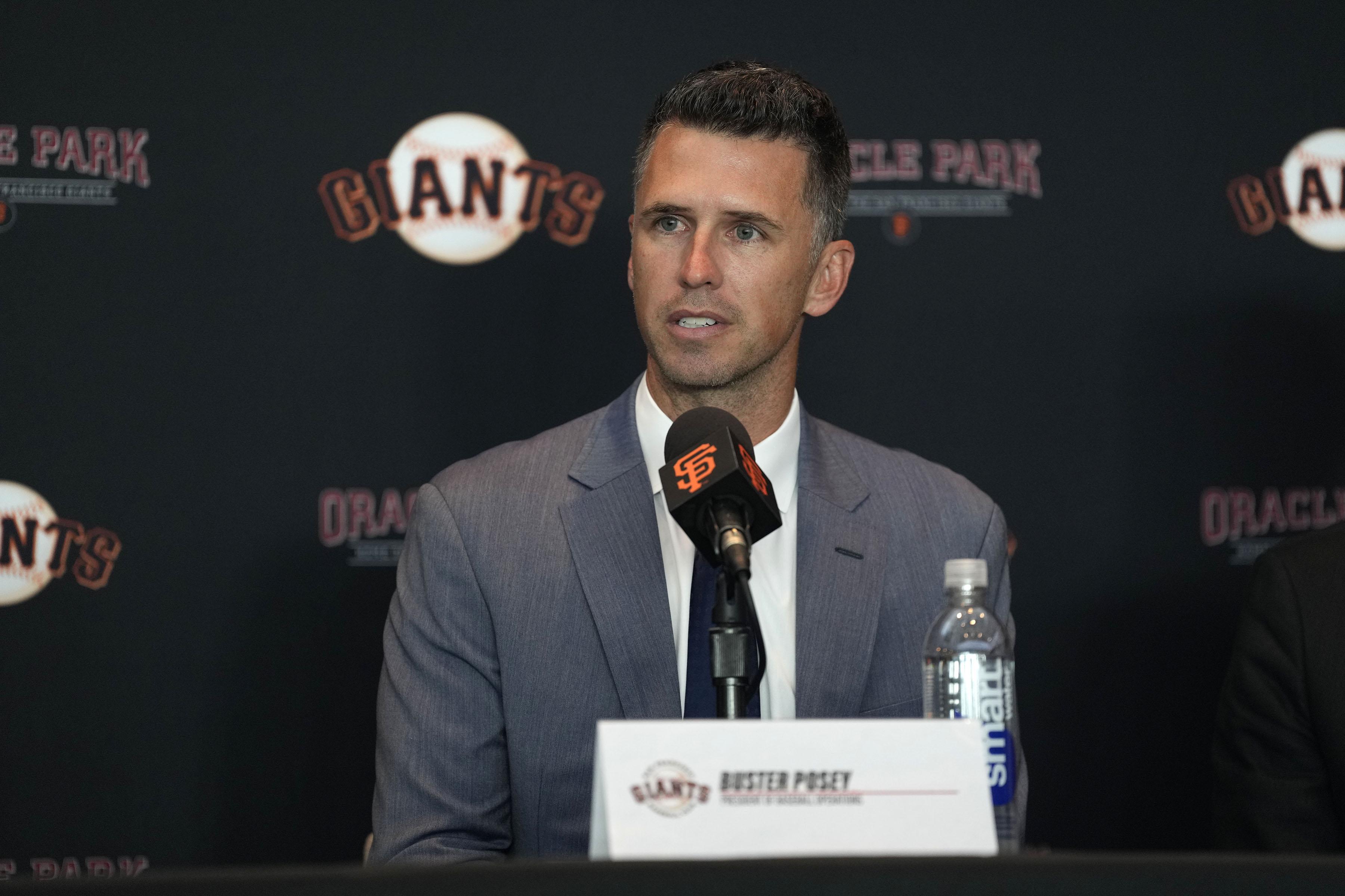 Giants name Buster Posey President of Baseball Operations