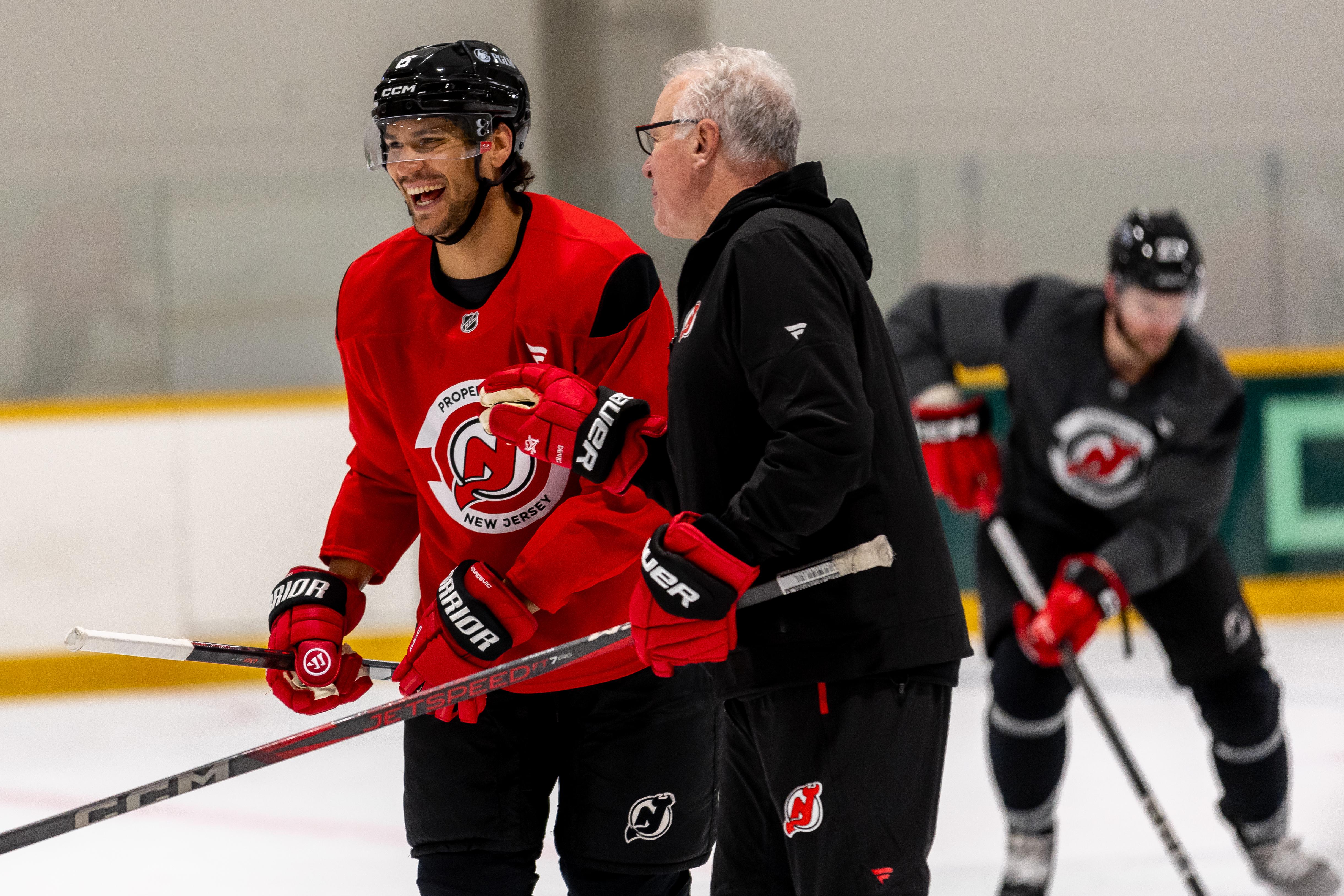 2024 NHL Global Series Czechia - New Jersey Devils Practice