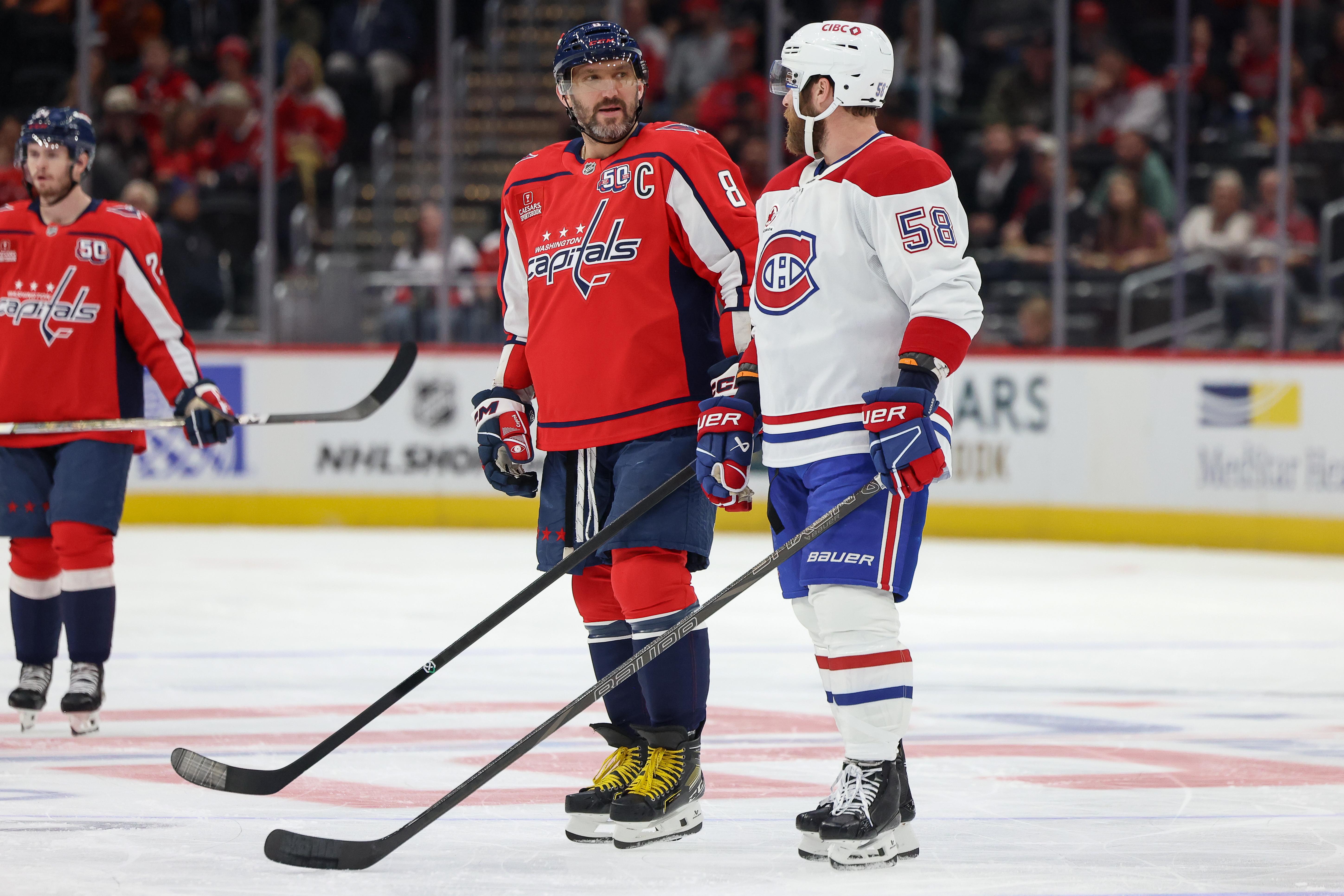 Montreal Canadiens v Washington Capitals