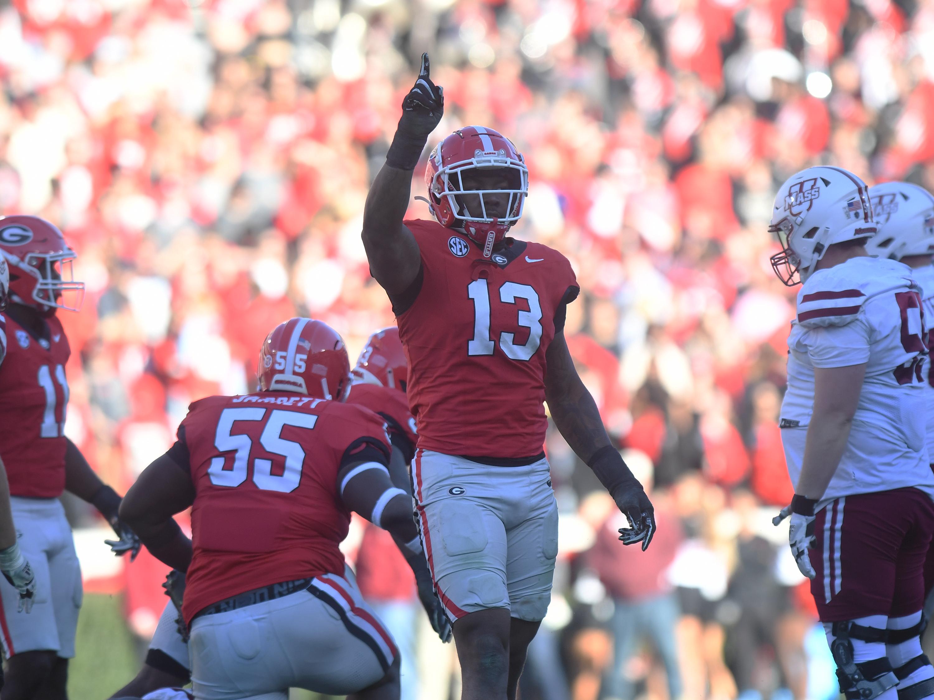 COLLEGE FOOTBALL: NOV 23 UMass at Georgia