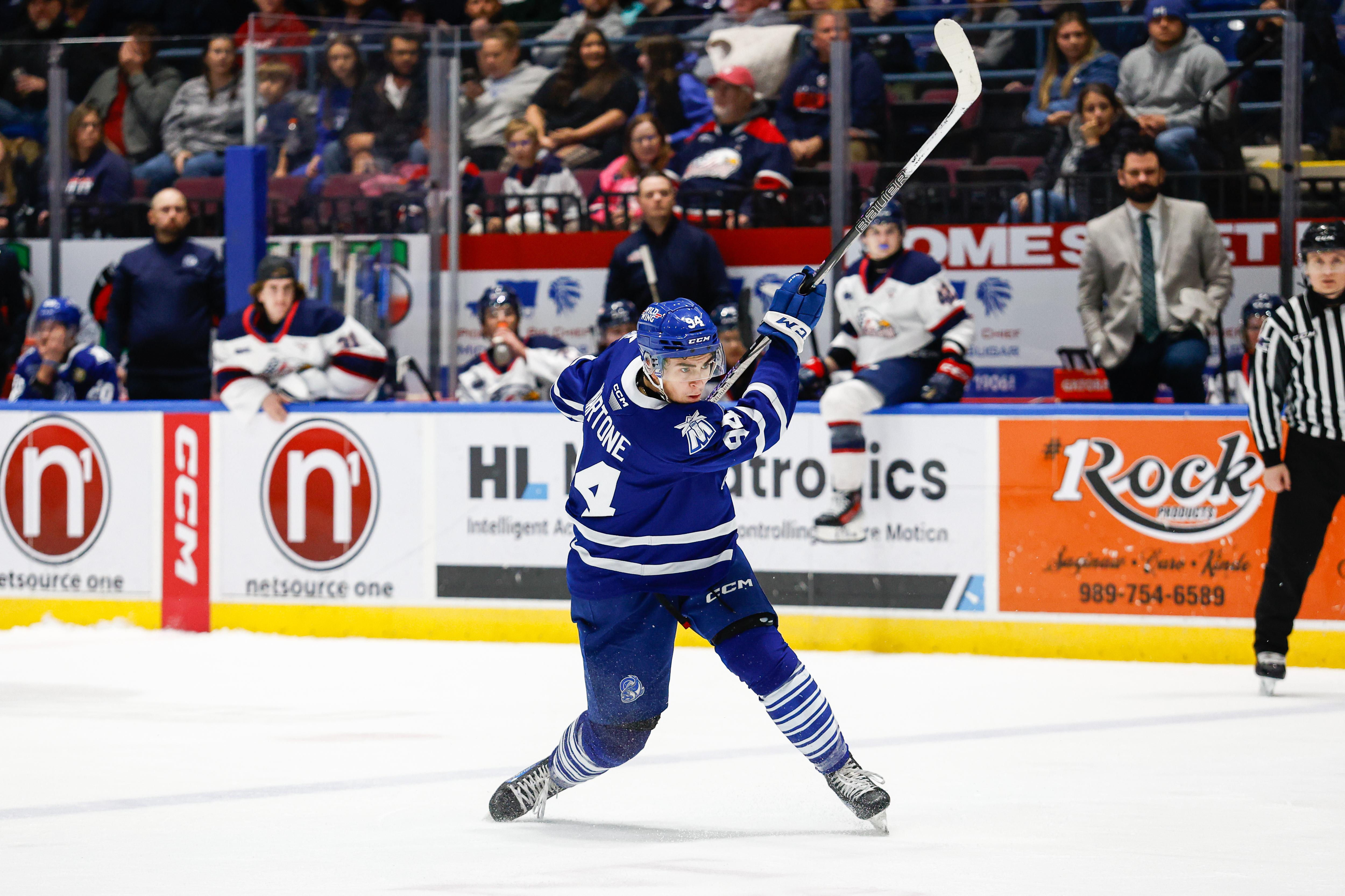 Brampton Steelheads v Saginaw Spirit