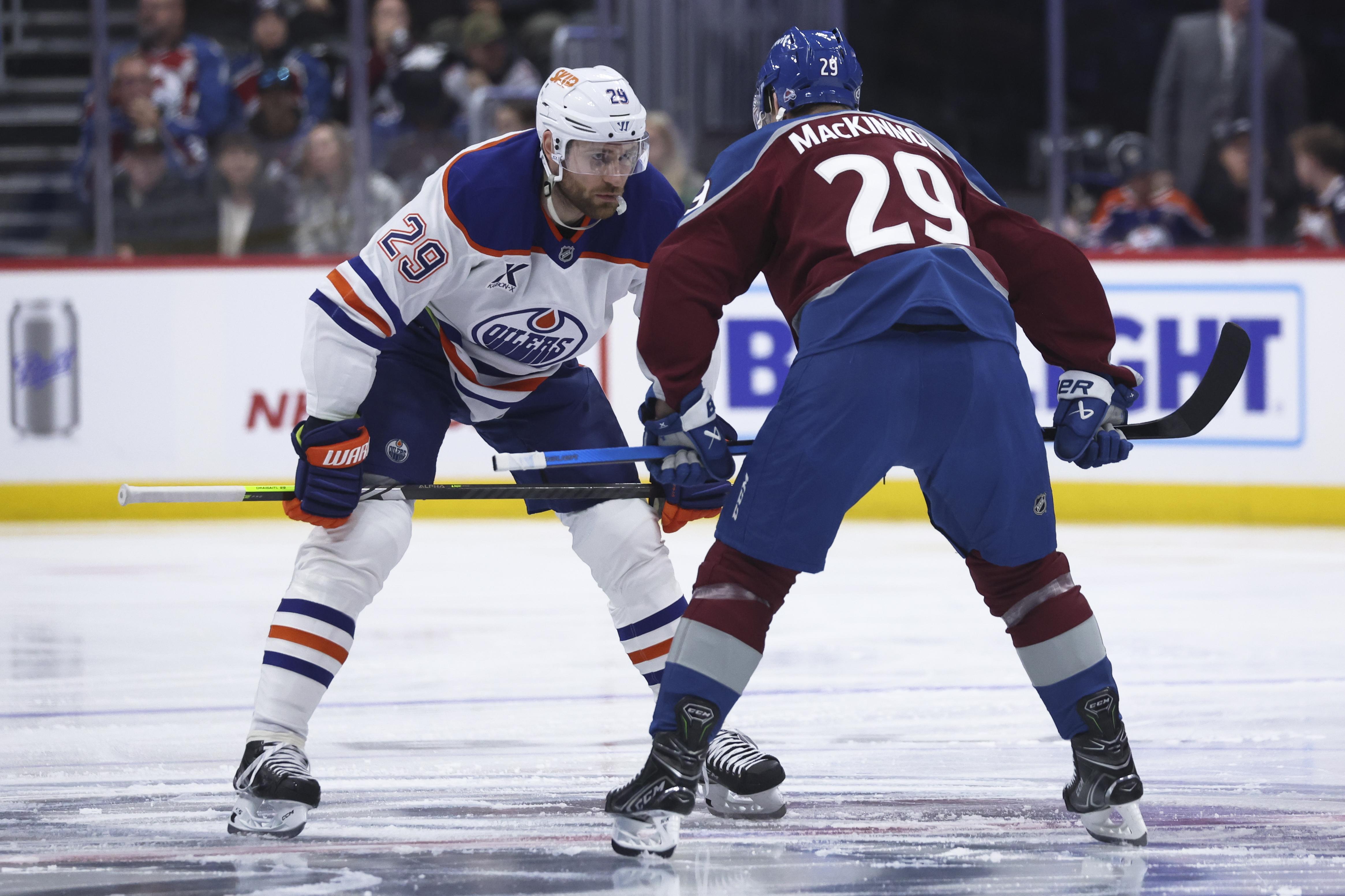 Edmonton Oilers v Colorado Avalanche