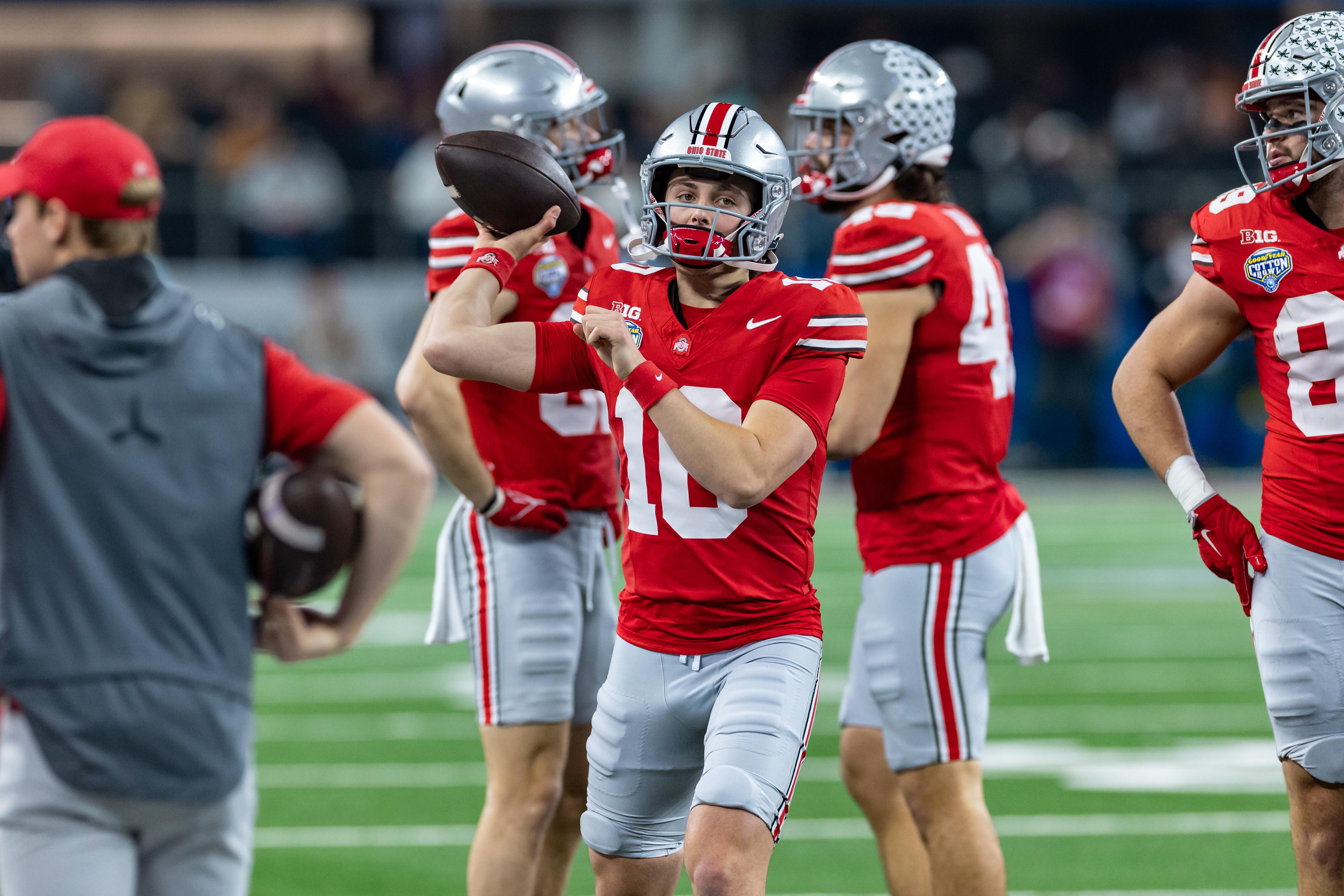 COLLEGE FOOTBALL: JAN 10 CFP Semifinal Cotton Bowl Classic - Texas v Ohio State