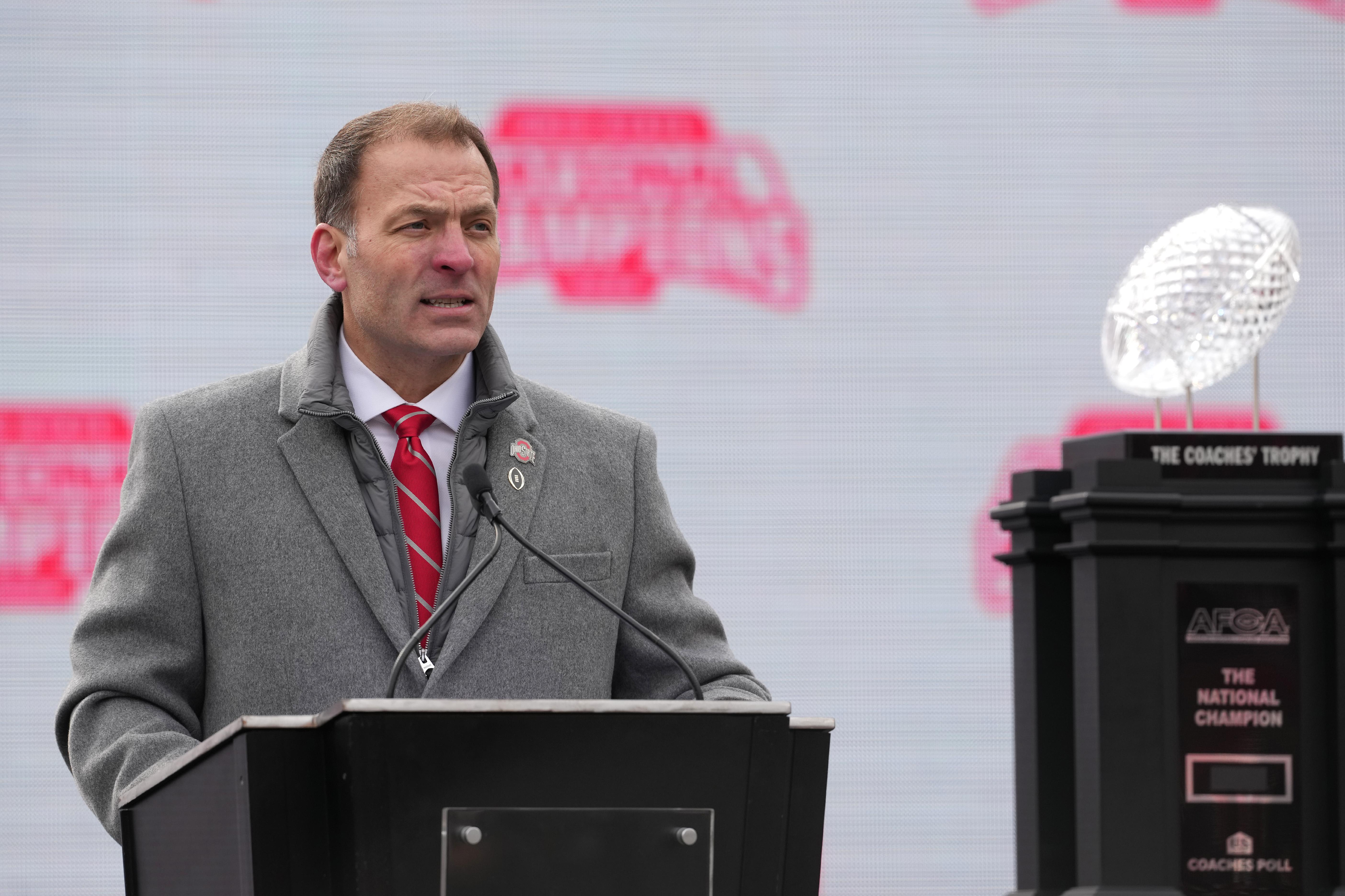 Ohio State Buckeyes Celebrate NCAA Football Championship