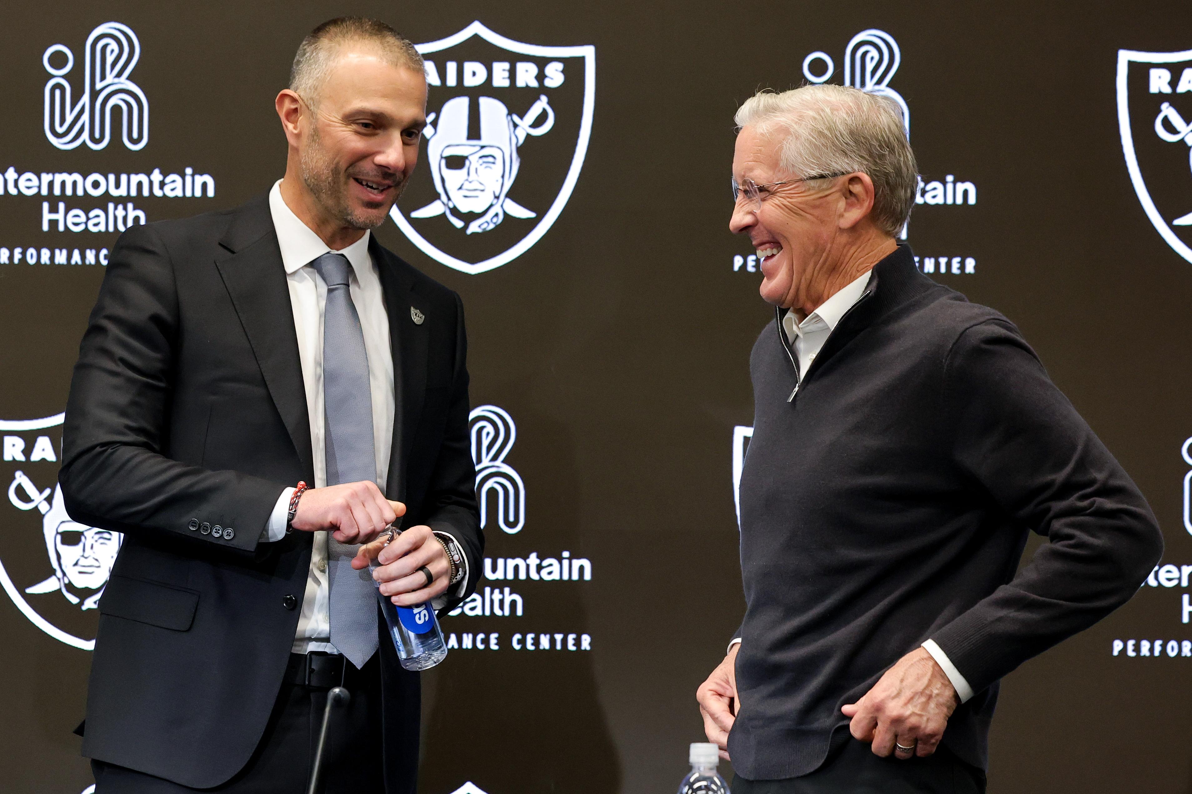 Las Vegas Raiders Introduce Pete Carroll As Head Coach, John Spytek As General Manager