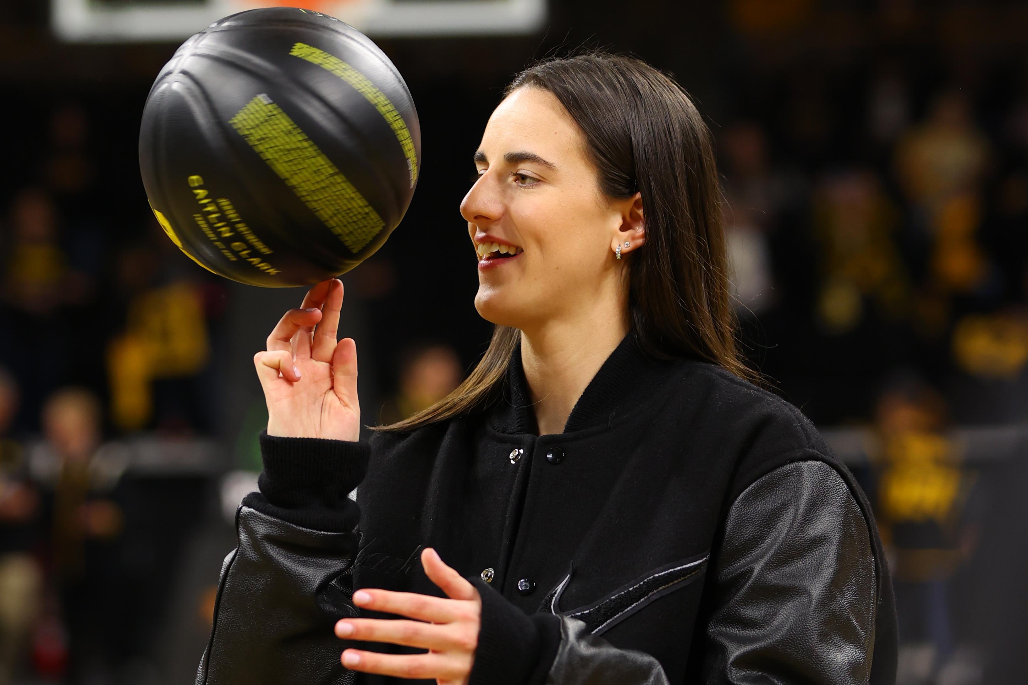 Caitlin Clark's Jersey Retirement Ceremony