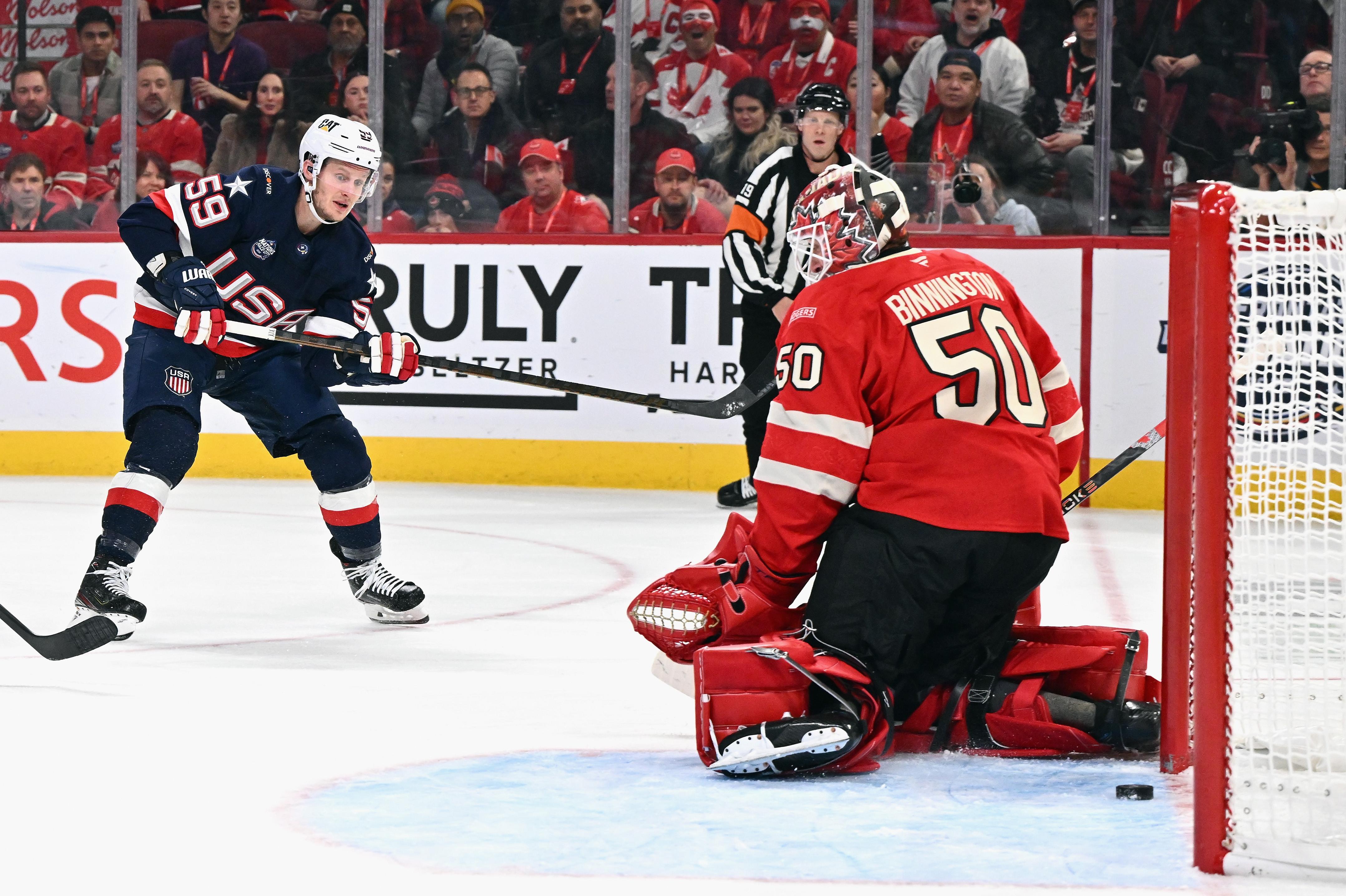 NHL 4 Nations Face-Off - United States v Canada