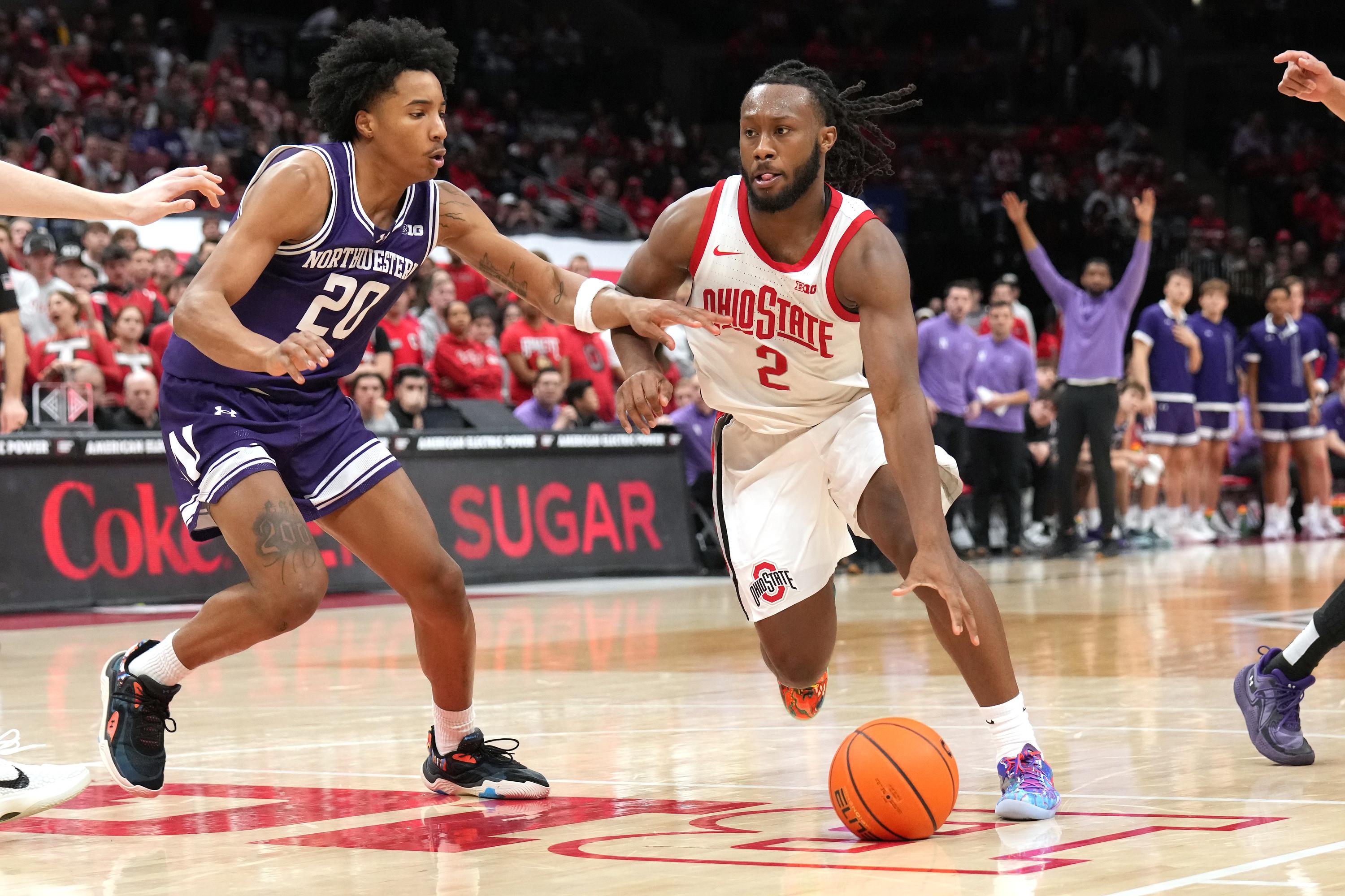 COLLEGE BASKETBALL: FEB 20 Northwestern at Ohio State