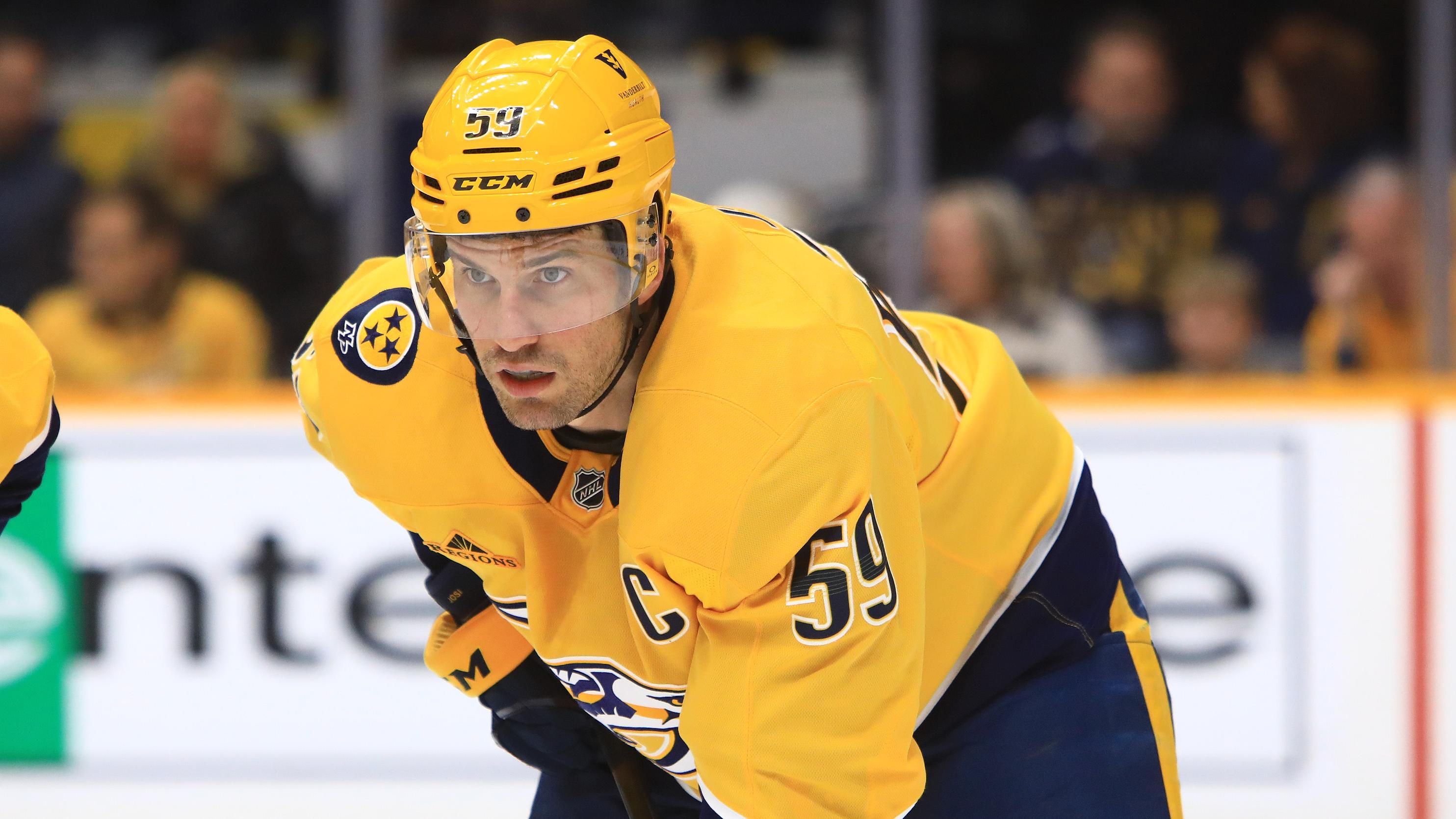 NHL: FEB 22 Avalanche at Predators