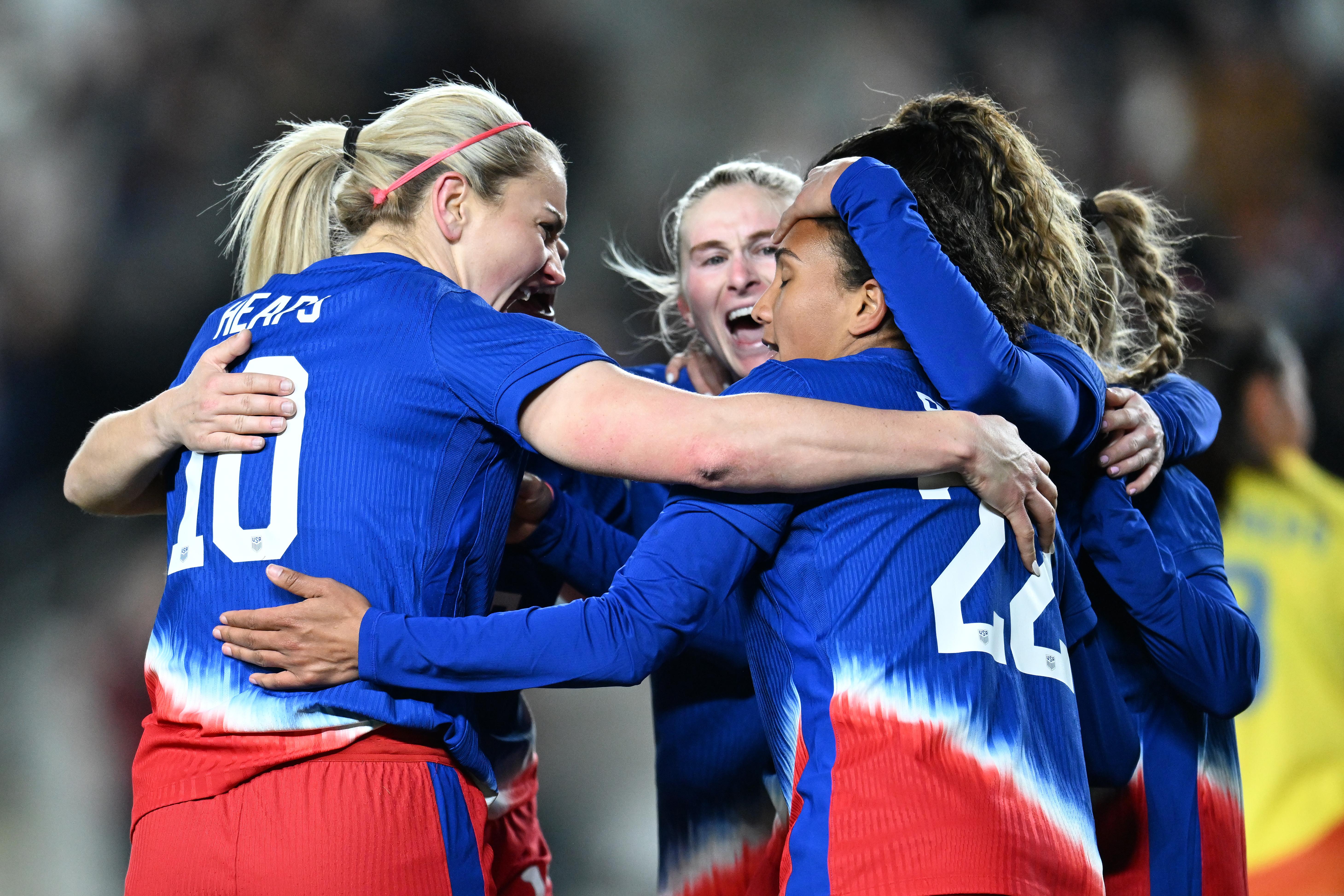 United States v Colombia - 2025 SheBelieves Cup