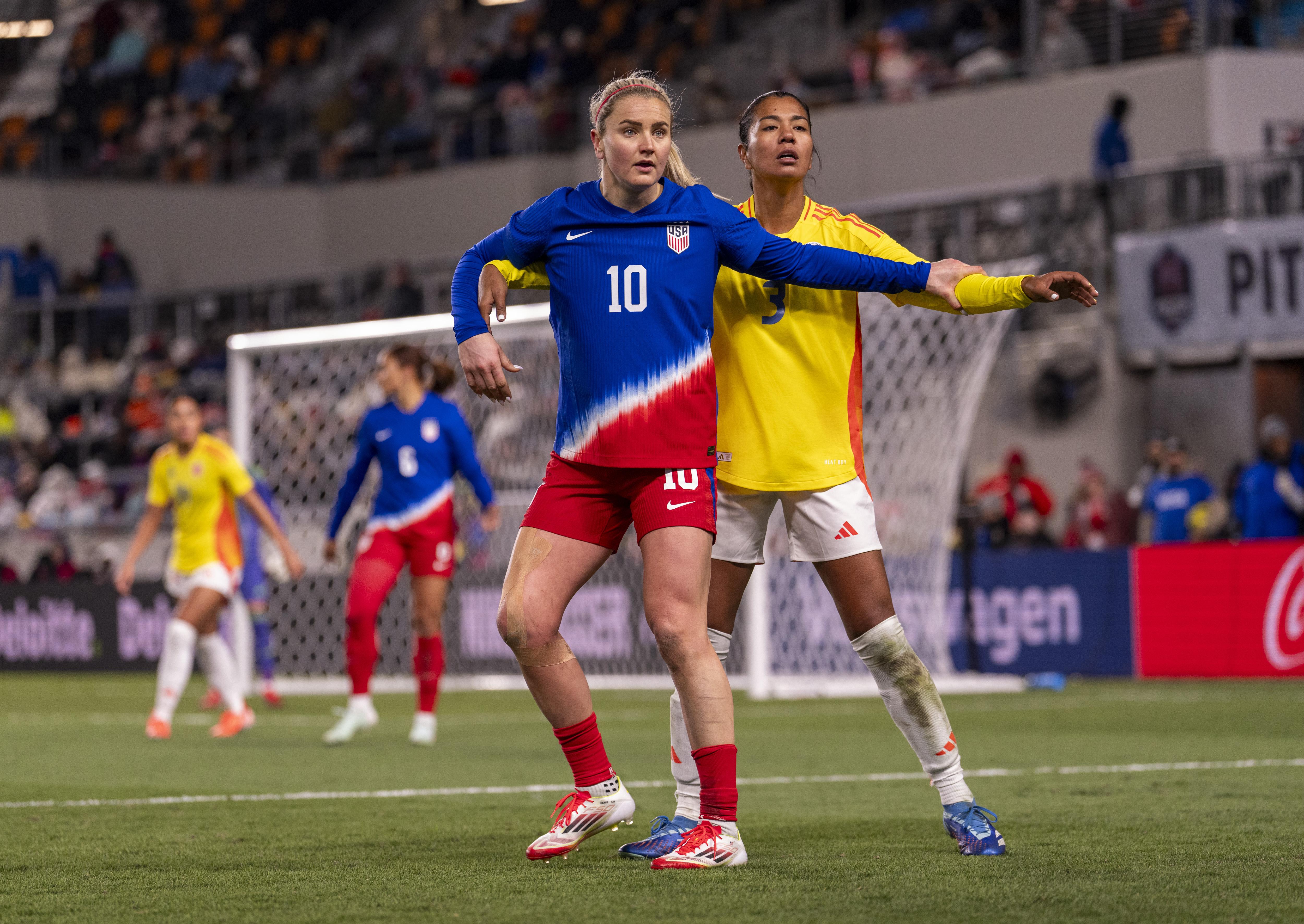 United States v Colombia - 2025 SheBelieves Cup