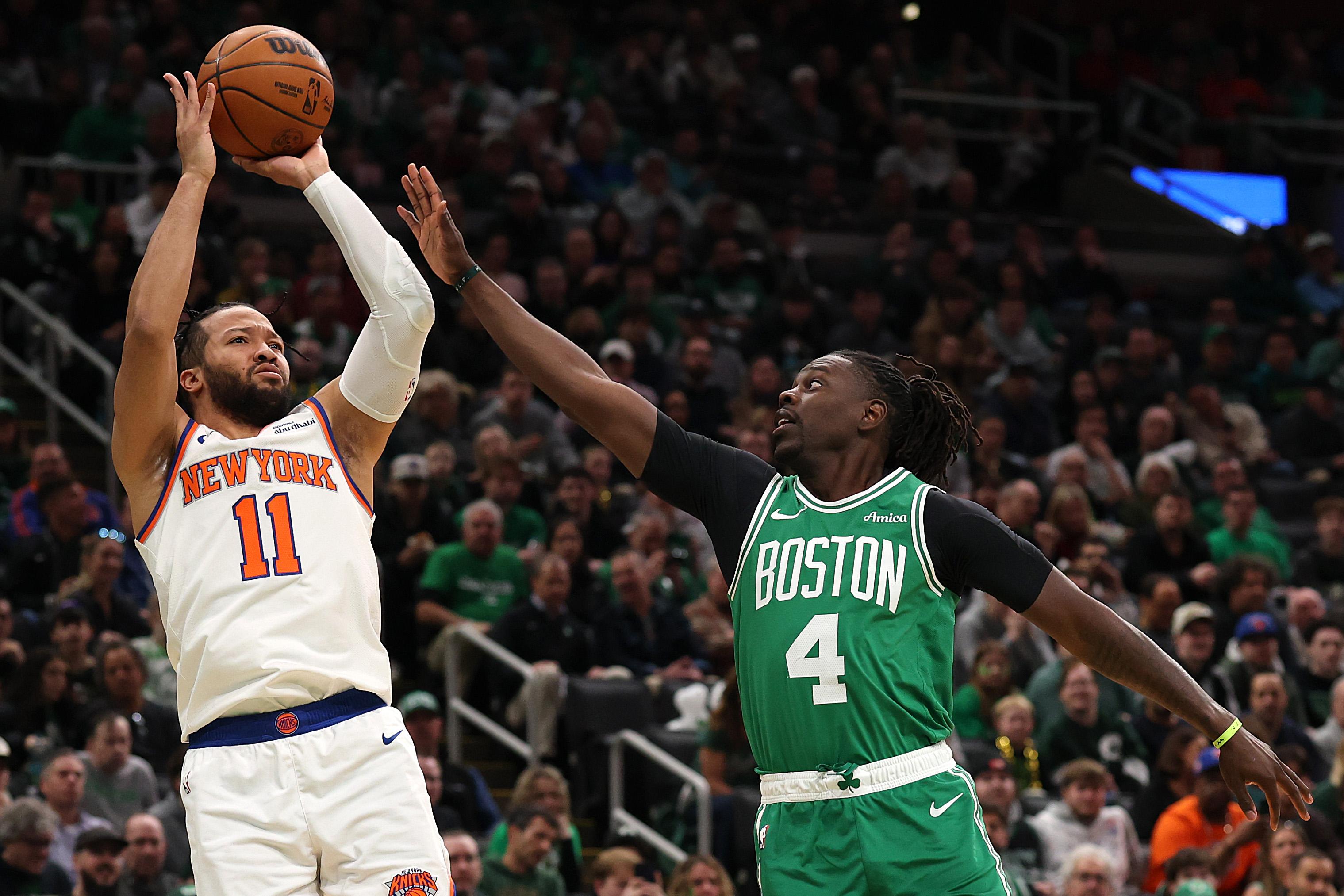 New York Knicks v Boston Celtics