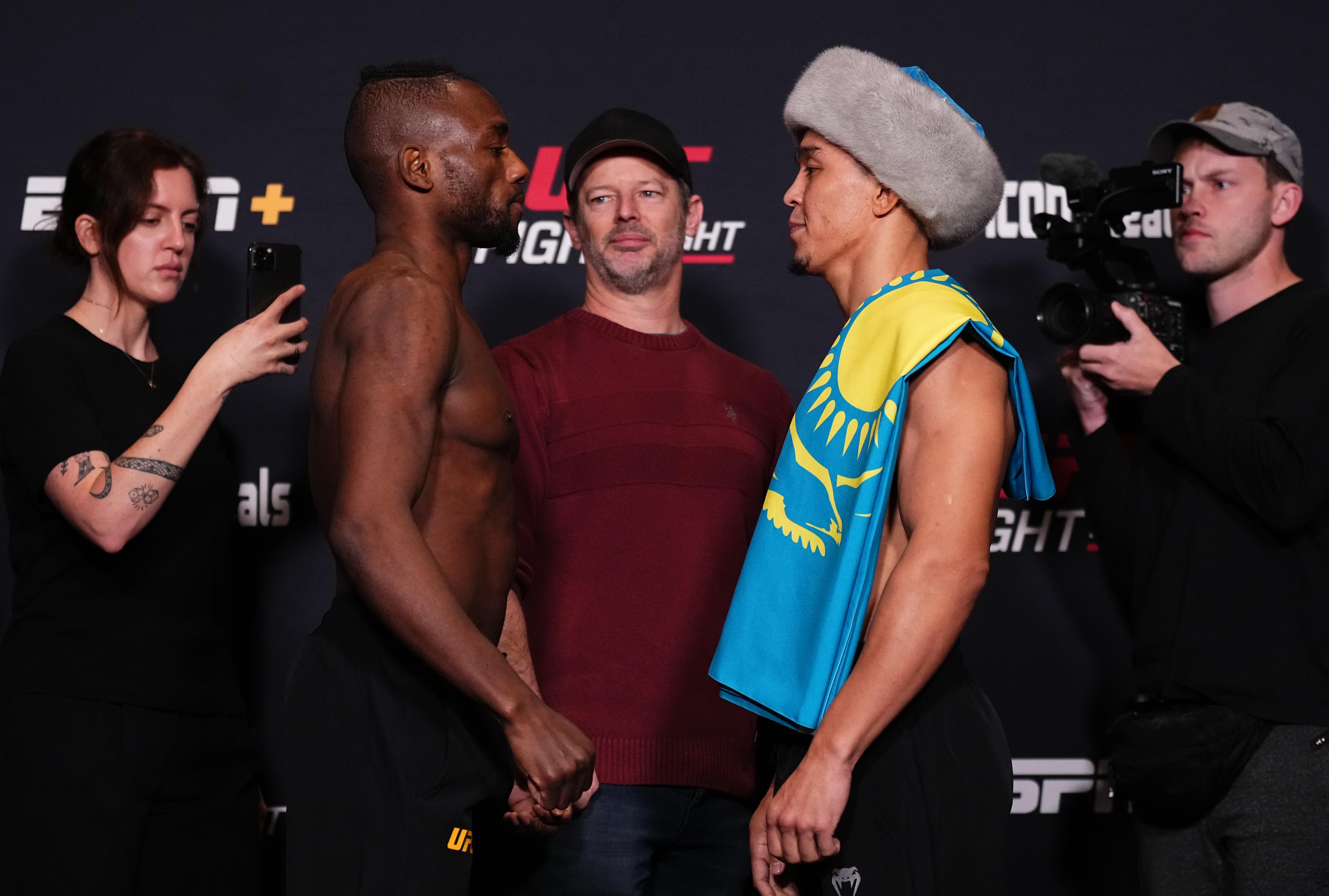UFC Fight Night: Kape v Almabayev Weigh-In