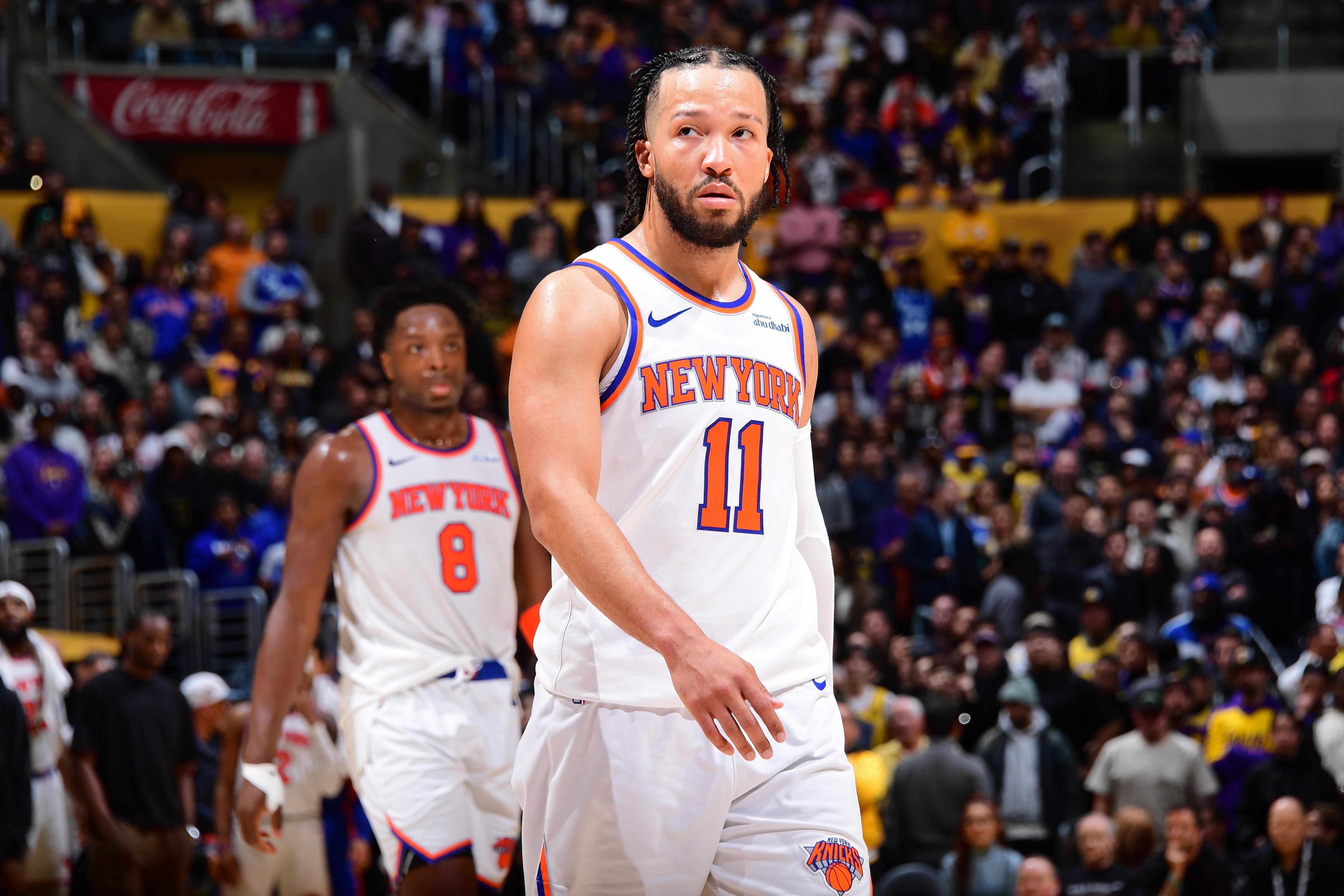 New York Knicks v Los Angeles Lakers