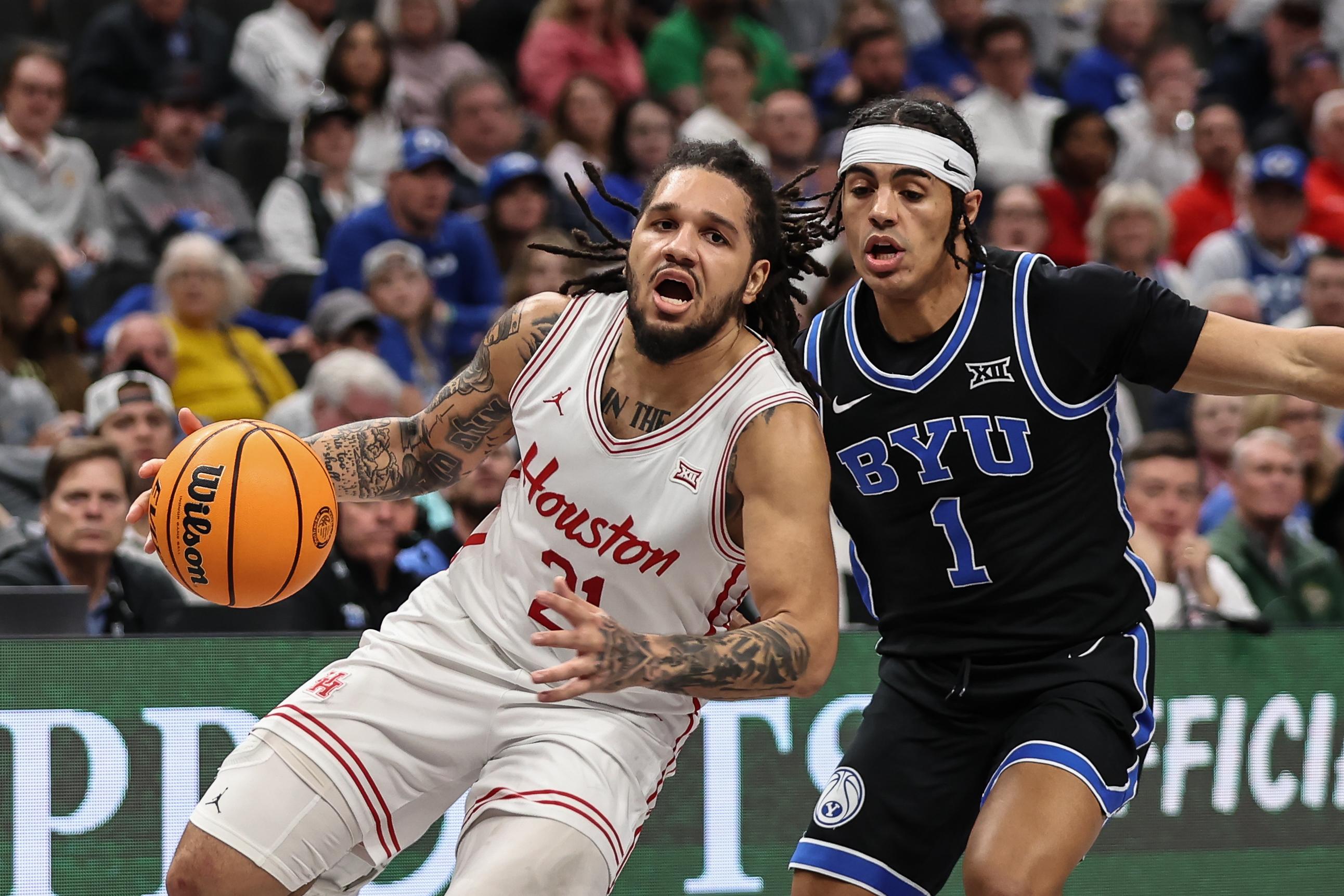 COLLEGE BASKETBALL: MAR 14 Big 12 Tournament BYU vs Houston