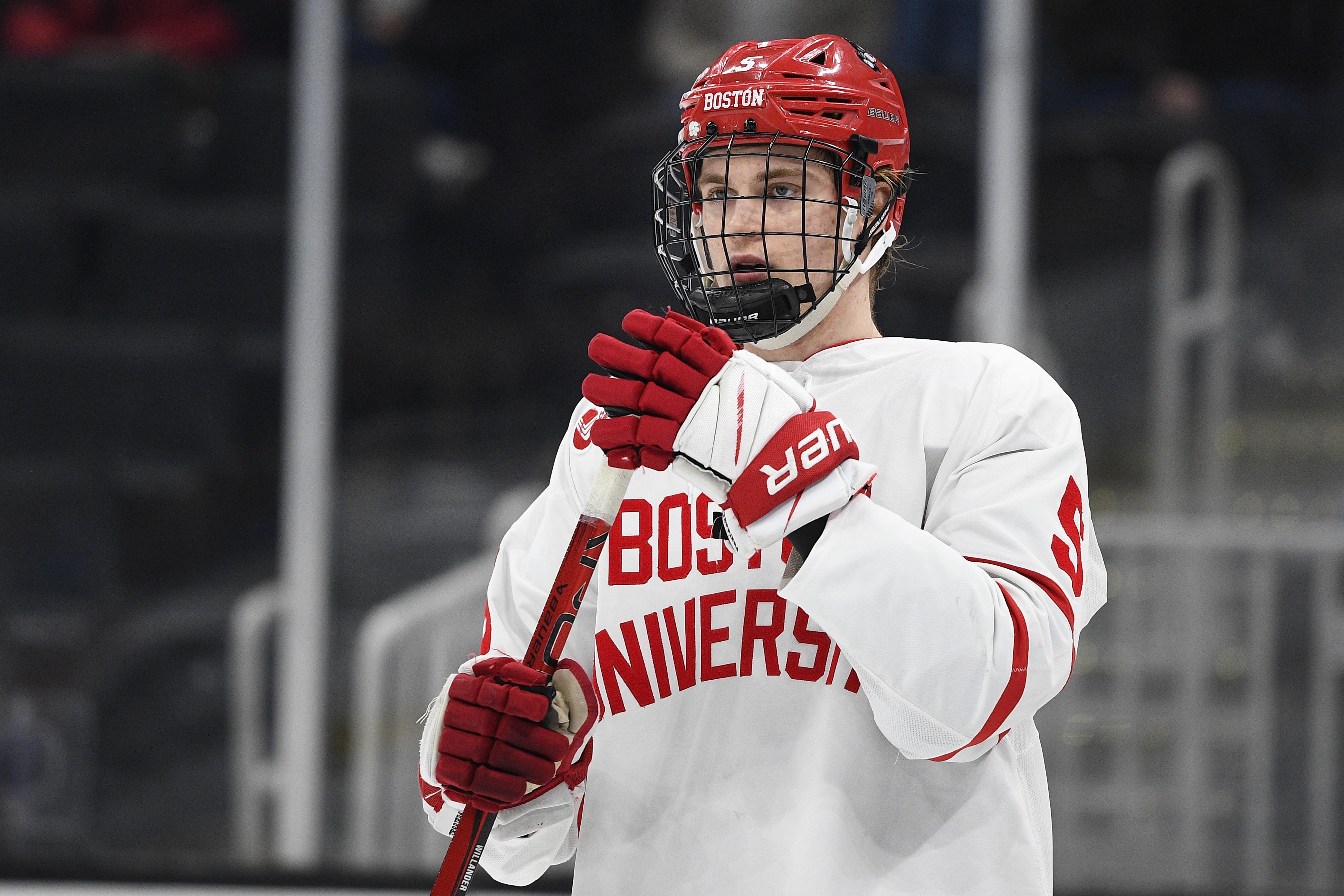 COLLEGE HOCKEY: MAR 17 Hockey East Semifinals - Boston University v UConn