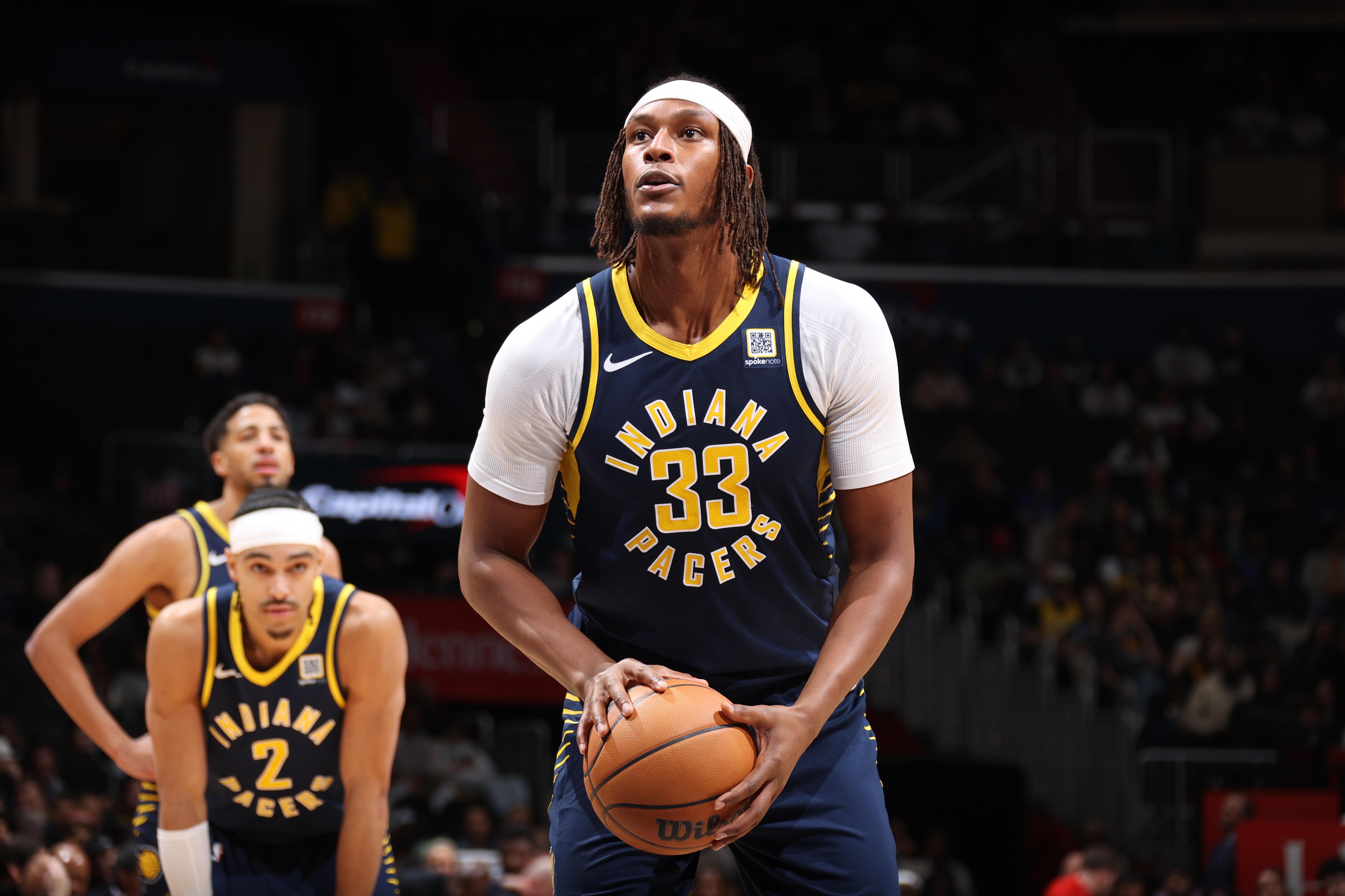 Indiana Pacers v Washington Wizards
