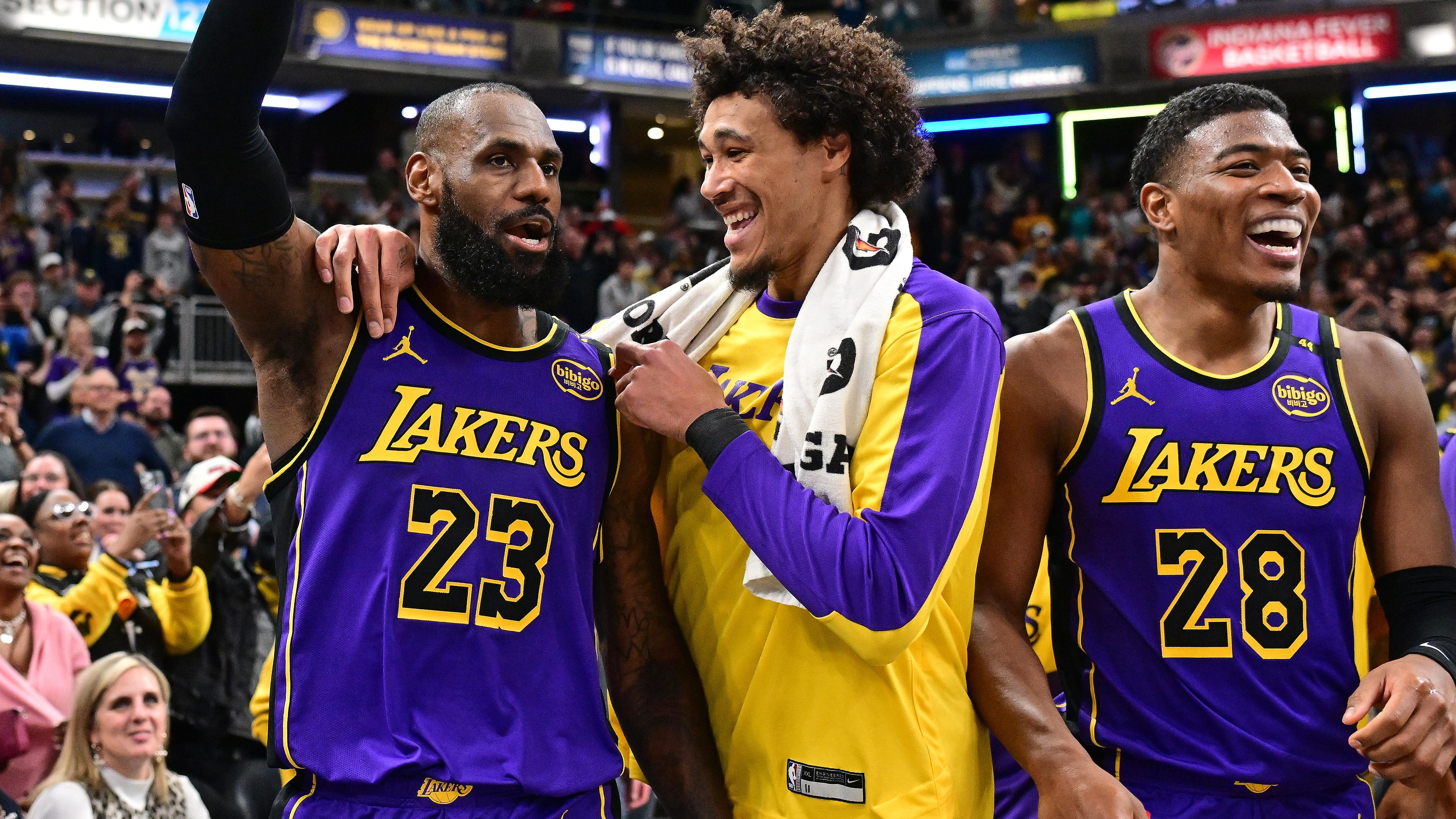 Los Angeles Lakers v Indiana Pacers