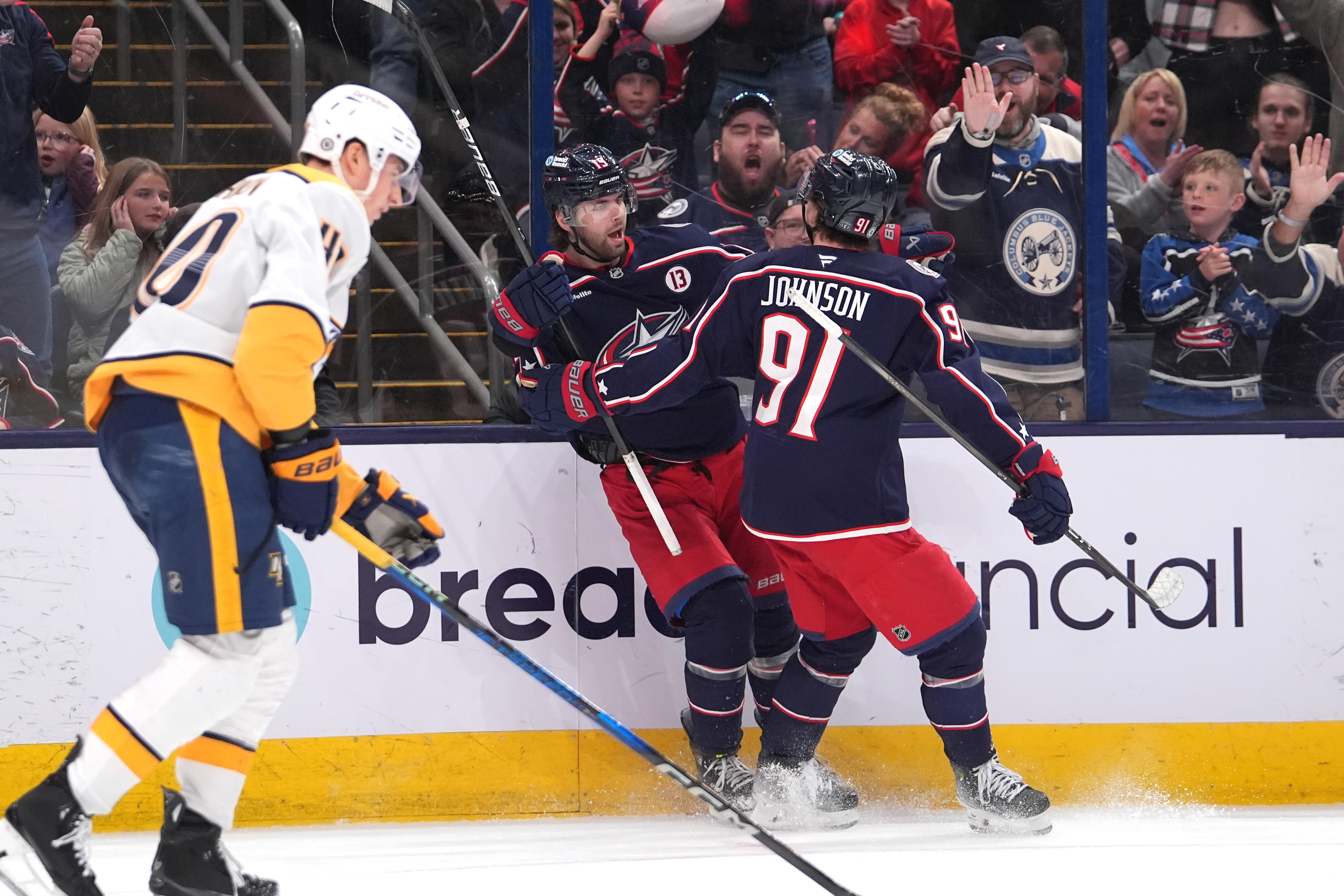 Nashville Predators v Columbus Blue Jackets