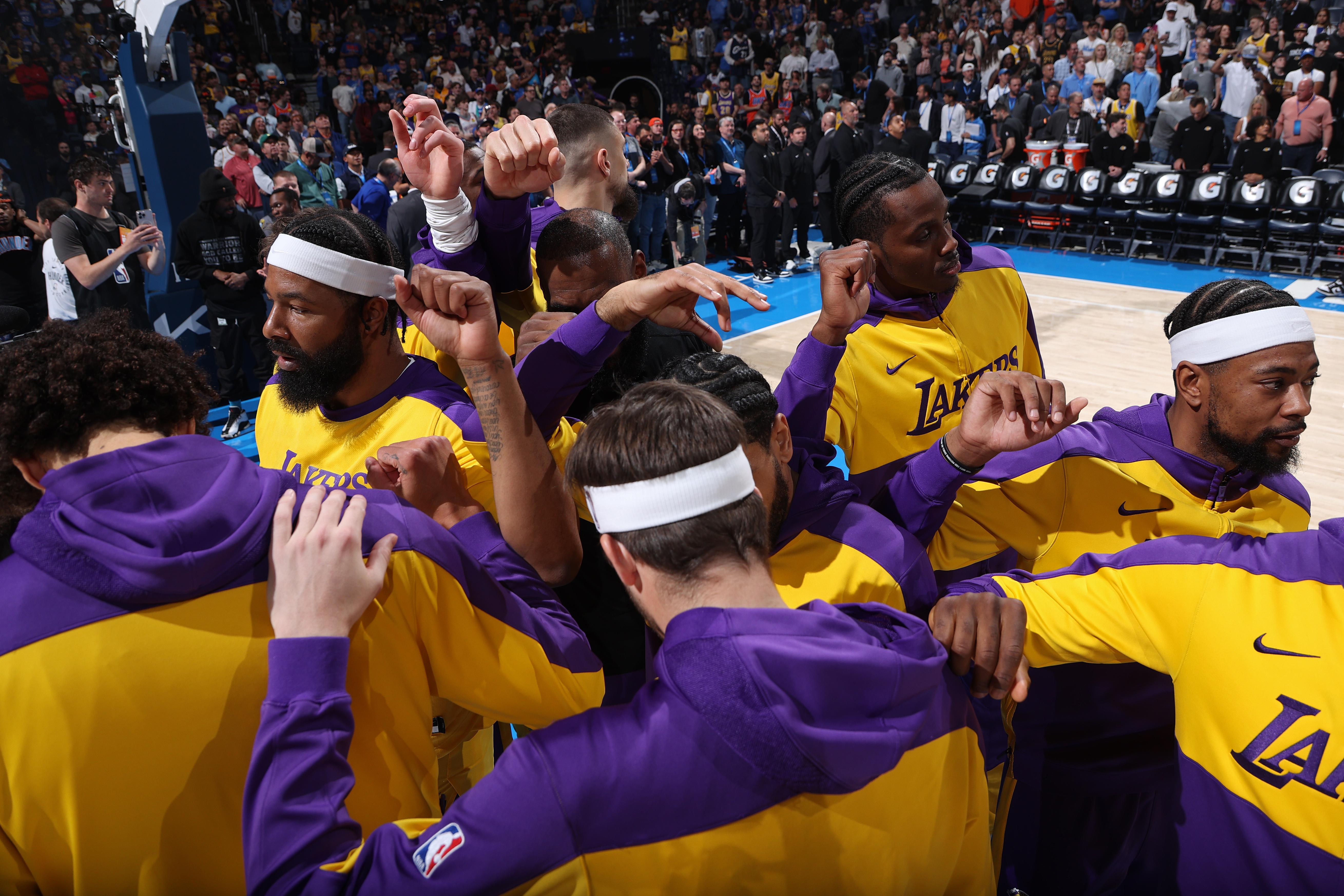 Los Angeles Lakers v Oklahoma City Thunder
