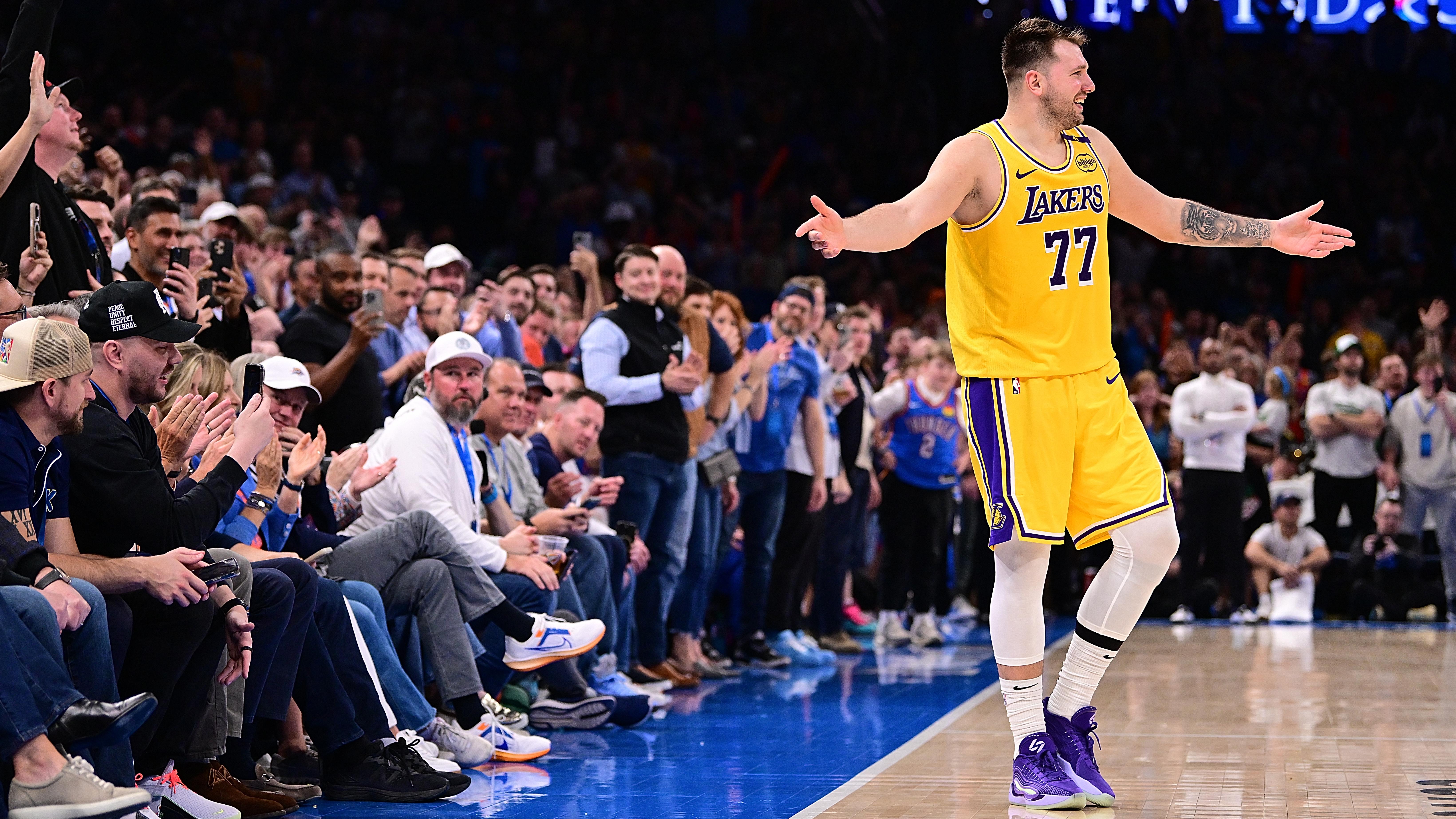 Los Angeles Lakers v Oklahoma City Thunder