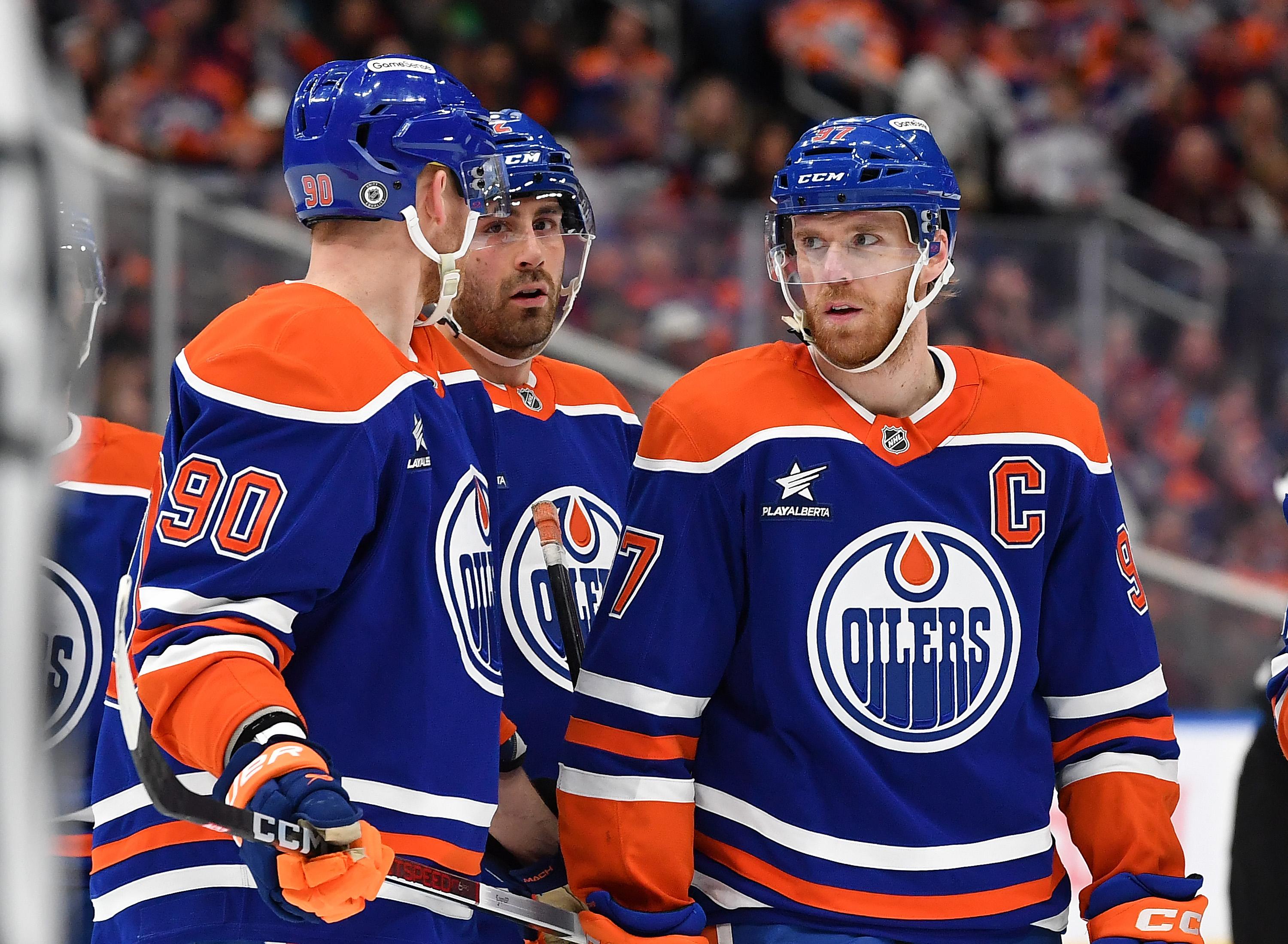 San Jose Sharks v Edmonton Oilers