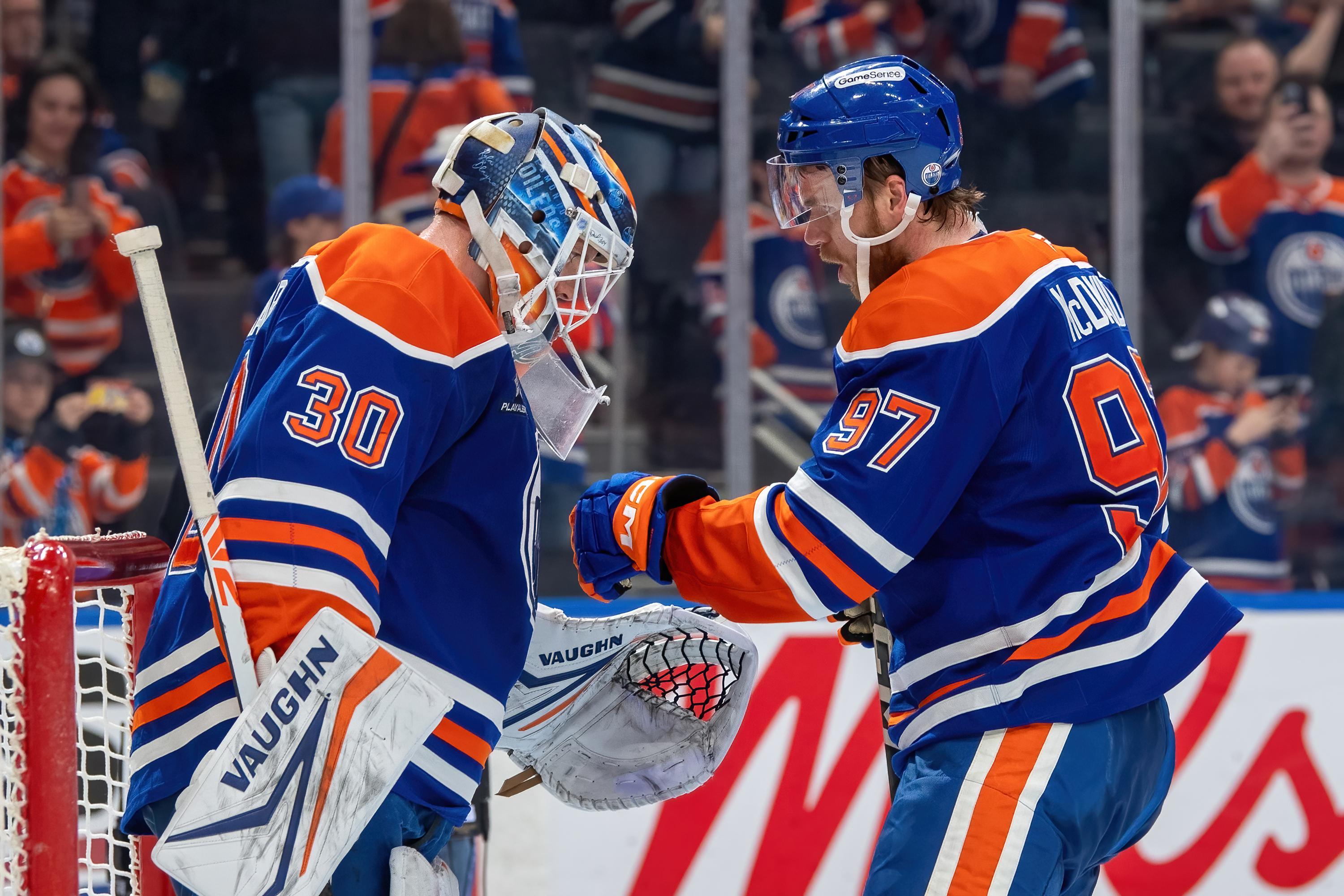 San Jose Sharks v Edmonton Oilers