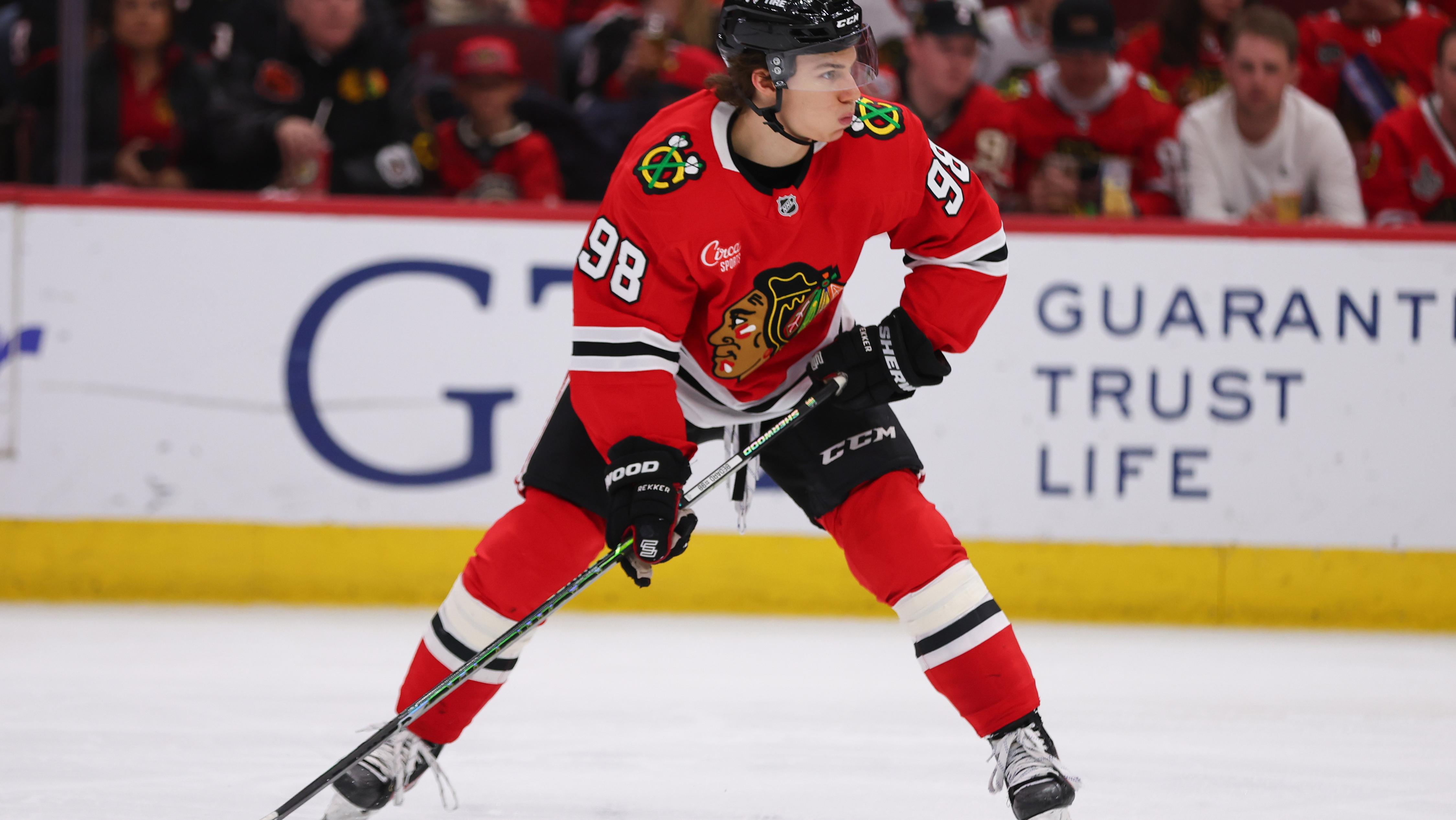 NHL: APR 12 Jets at Blackhawks