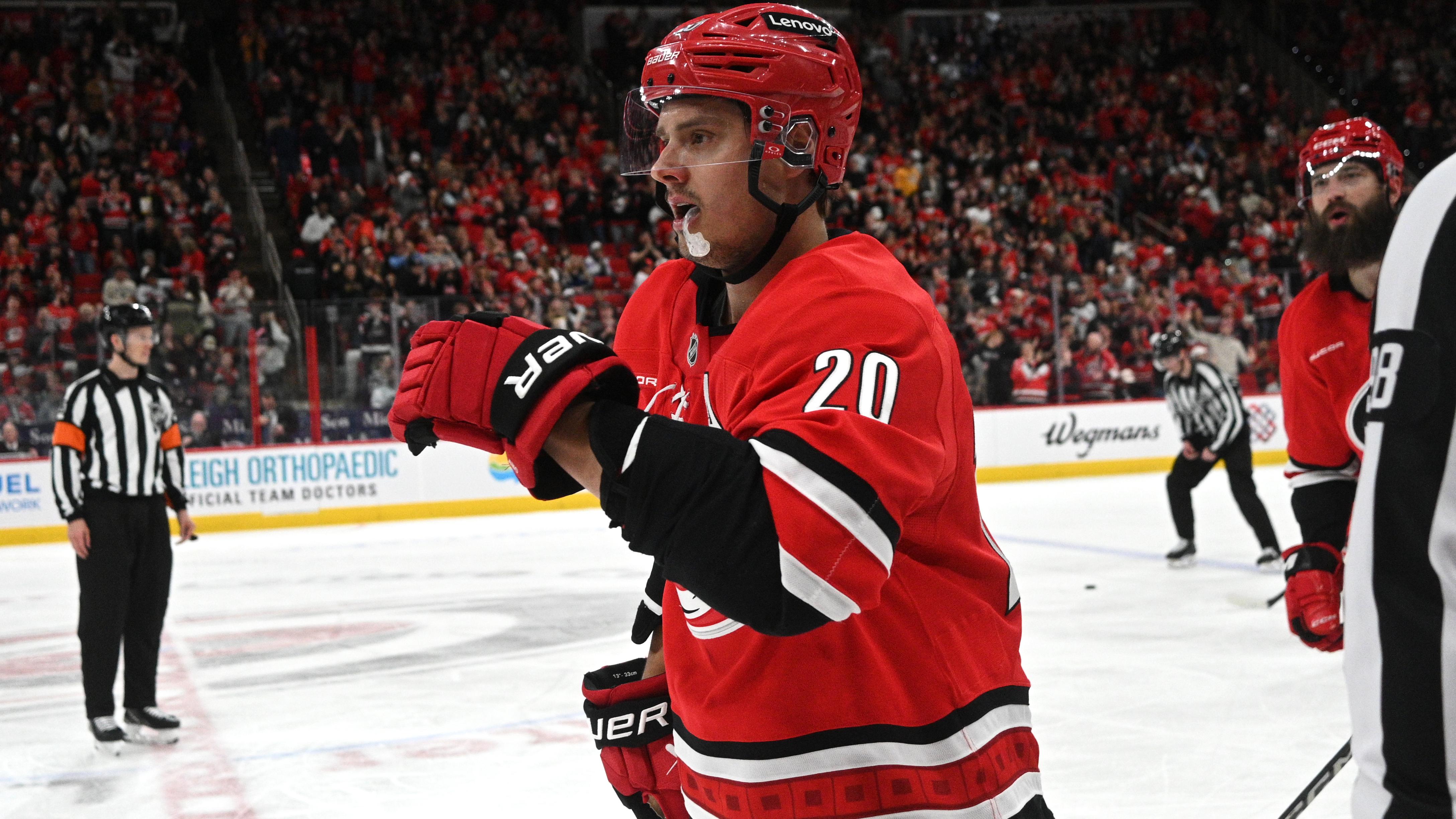 NHL: APR 13 Maple Leafs at Hurricanes