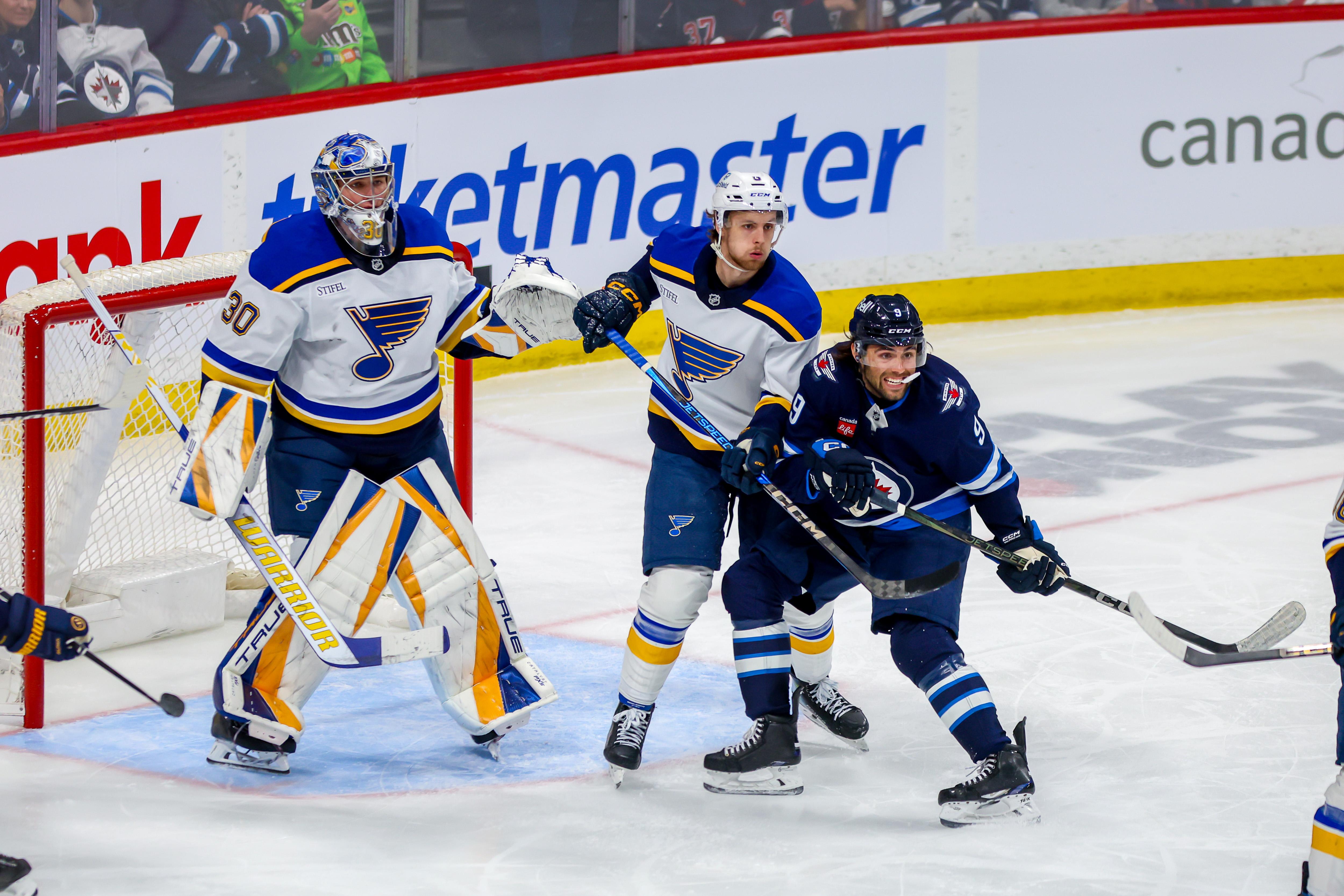 St Louis Blues v Winnipeg Jets