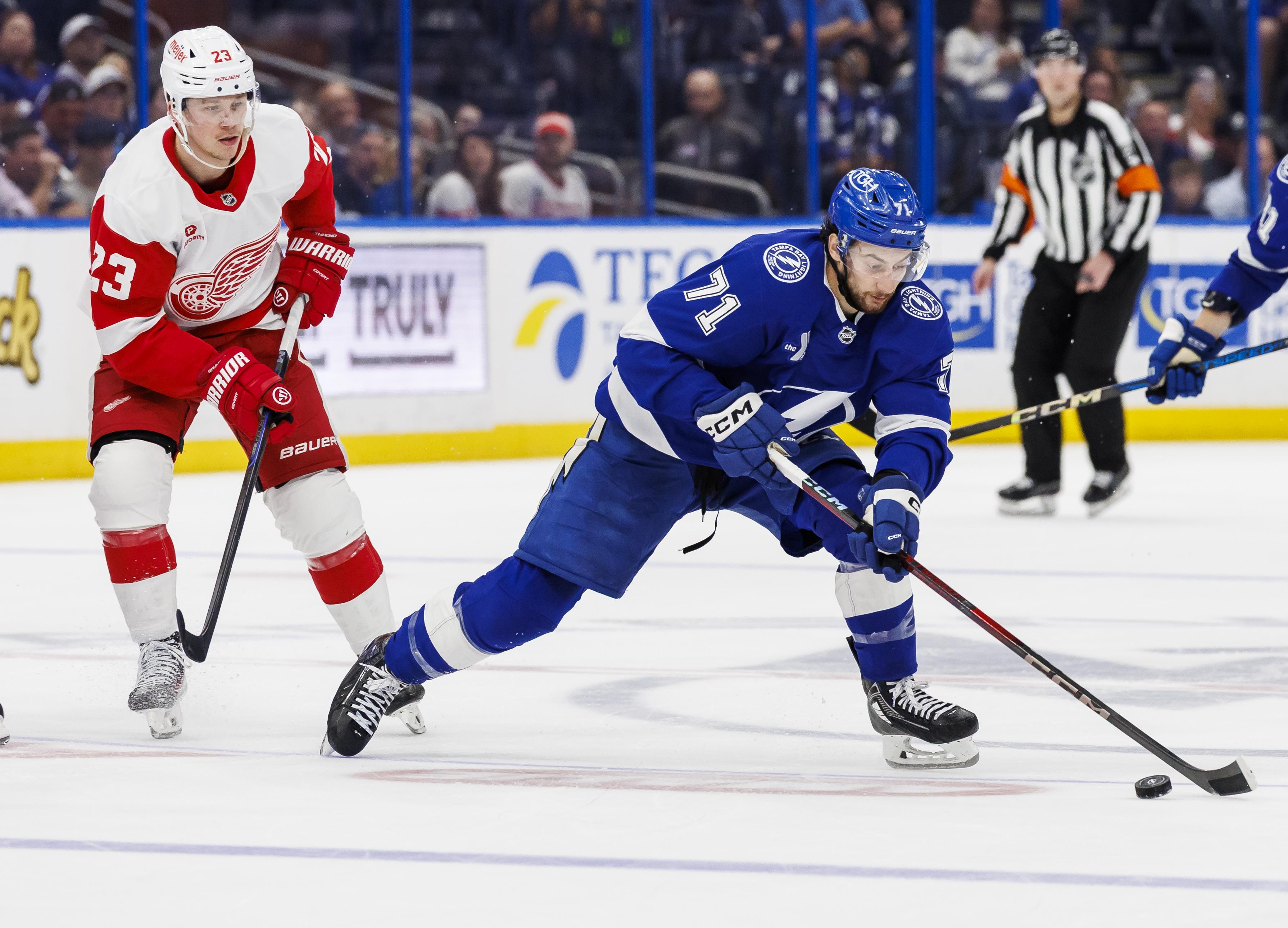 Detroit Red Wings v Tampa Bay Lightning