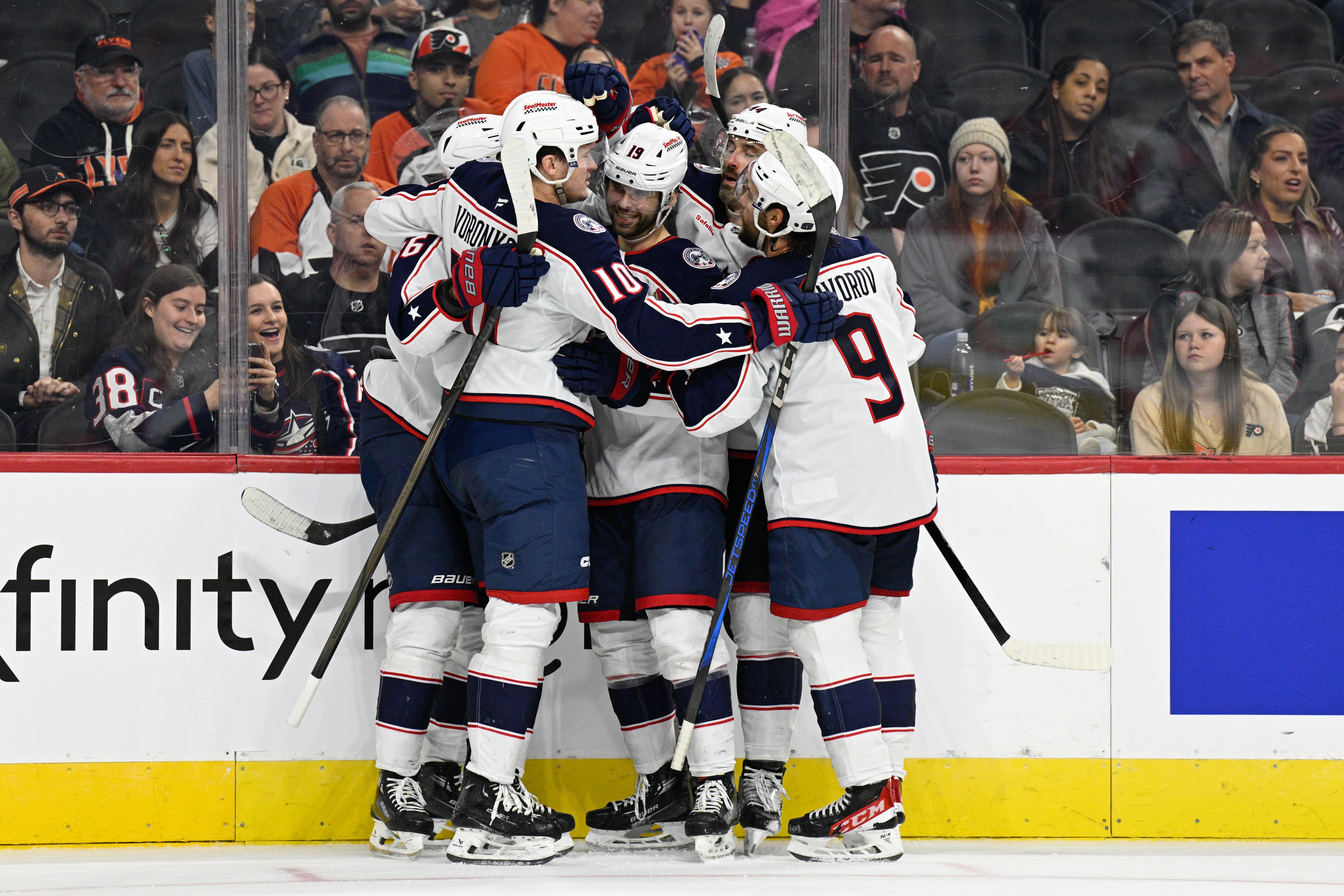 NHL: APR 15 Blue Jackets at Flyers