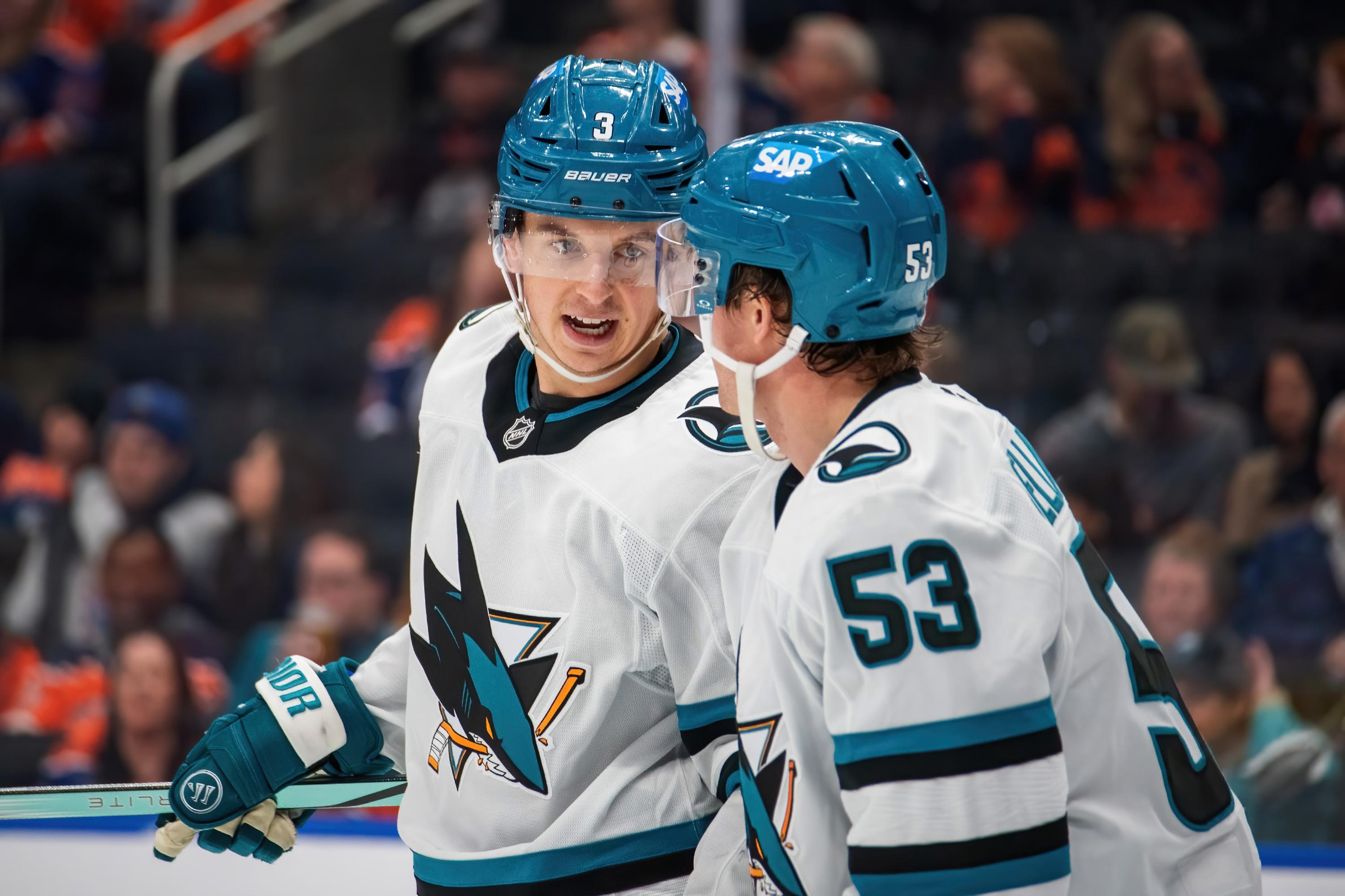 San Jose Sharks v Edmonton Oilers