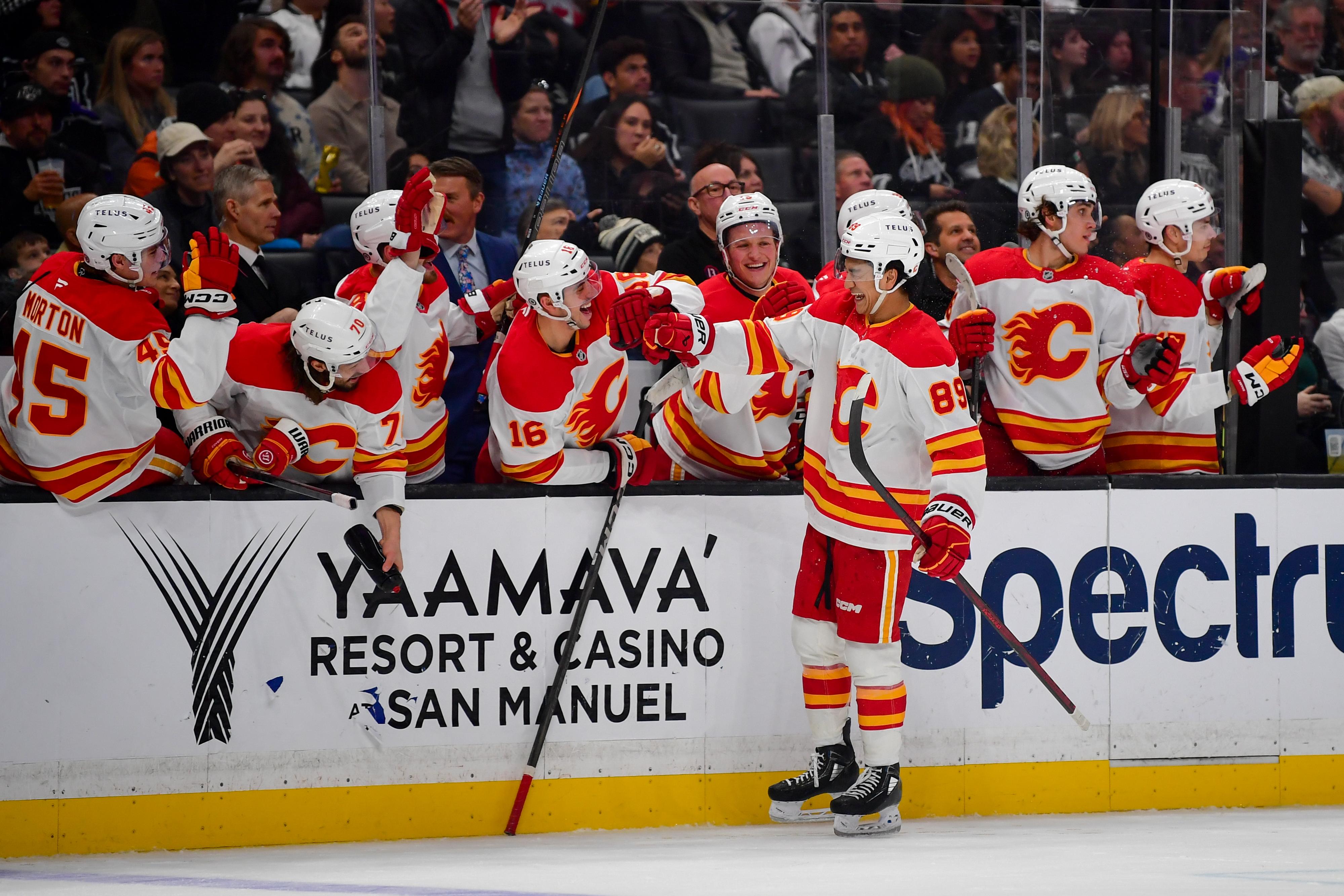 Calgary Flames v Los Angeles Kings