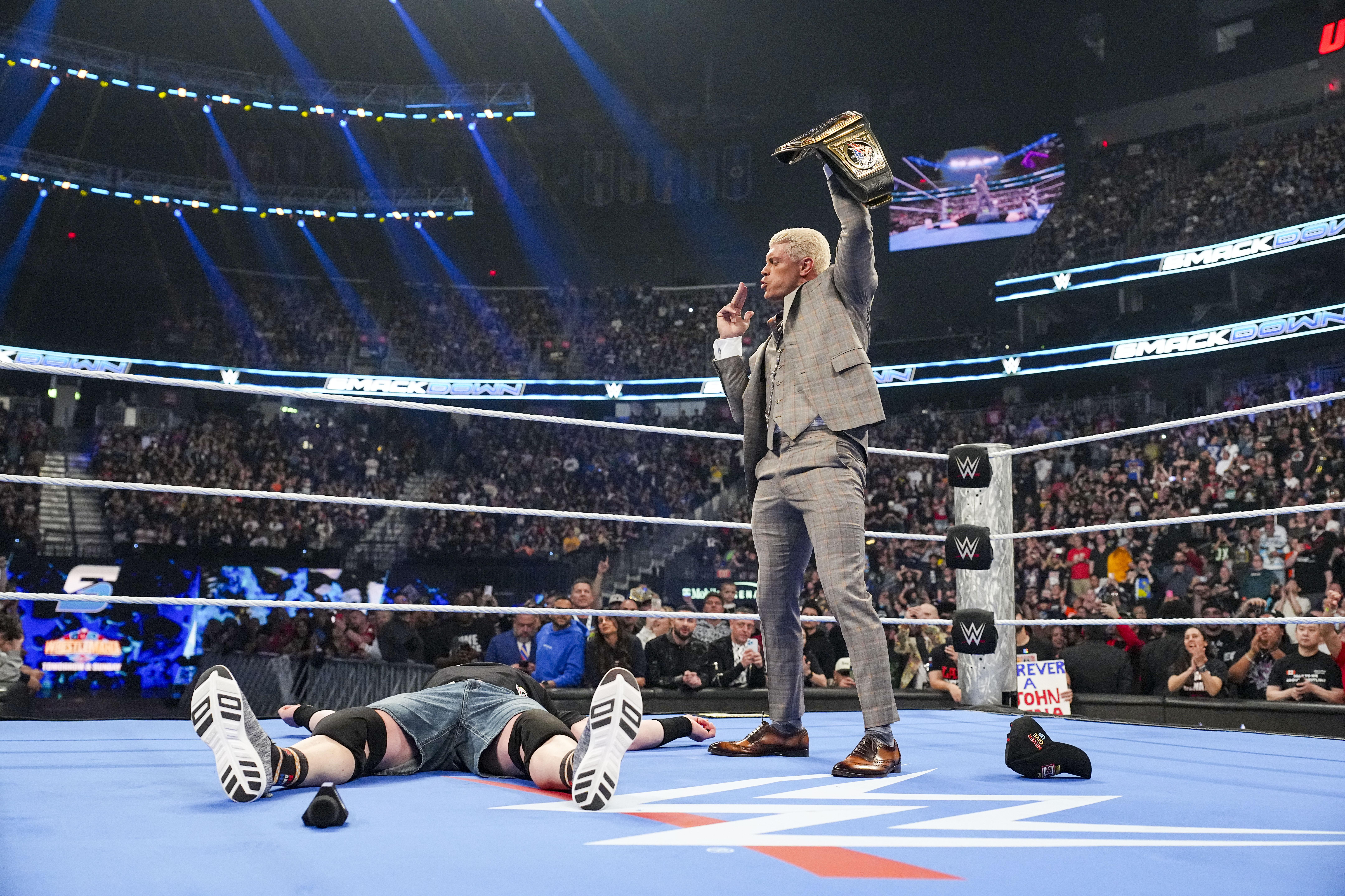 Cody Rhodes has had John Cena's number at every turn in the leadup to WrestleMania 41.